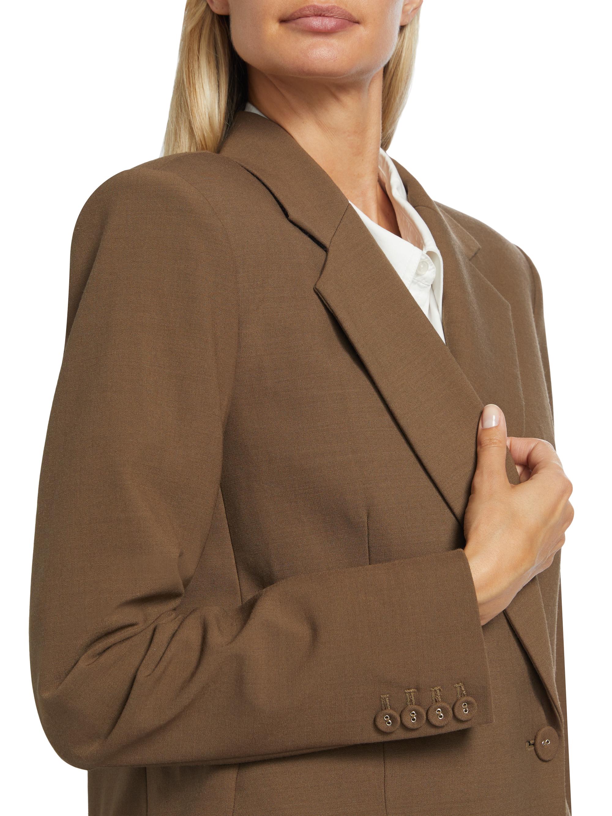 Brandon Maxwell Wool-Blend Double-Breasted Jacket | Saks Fifth Avenue