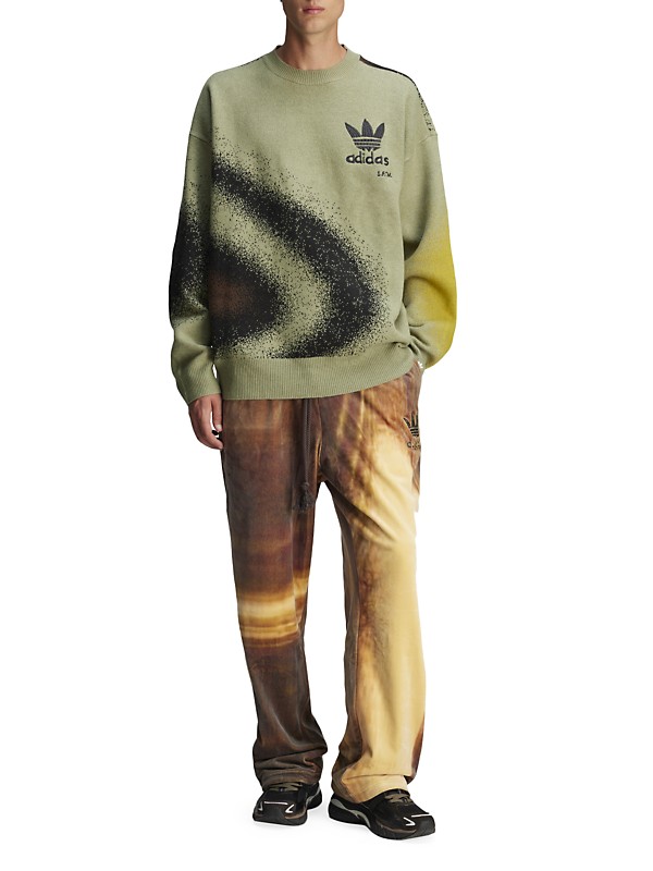Shop adidas Adi004 Knit Crewneck Sweater | Saks Fifth Avenue Shop adidas Adi004 Knit Crewneck Sweater | Saks Fifth Avenue