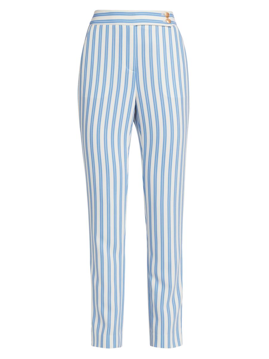 Toccin Eden Cigarette Striped Pants | Saks Fifth Avenue
