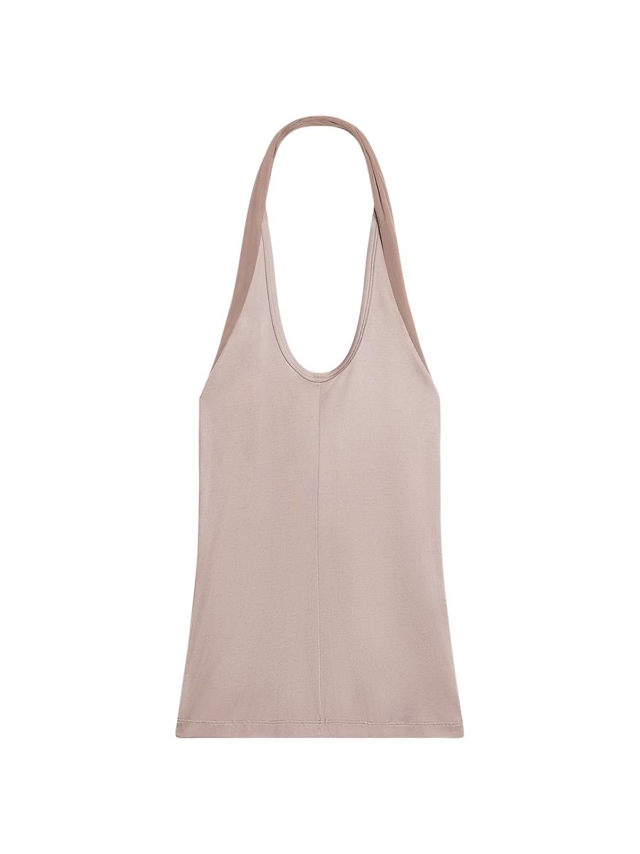 【美品】HELMUT LANG シルクタンクトップ 羽根柄 黒 Helmut Lang Dancer Top | Black | FARFETCH
