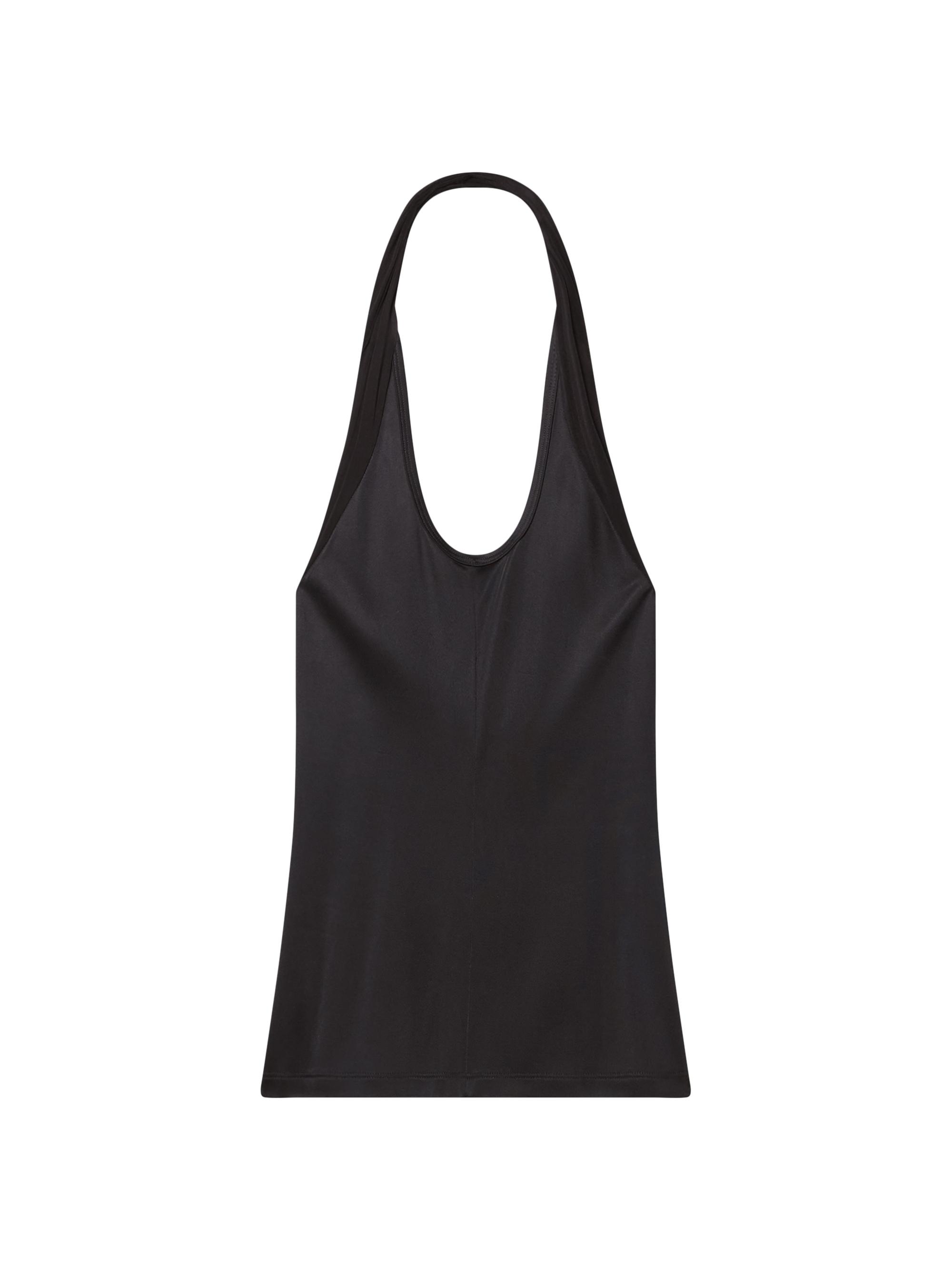 Helmut Lang Dancer Liquid Jersey Halter Top | Saks Fifth Avenue