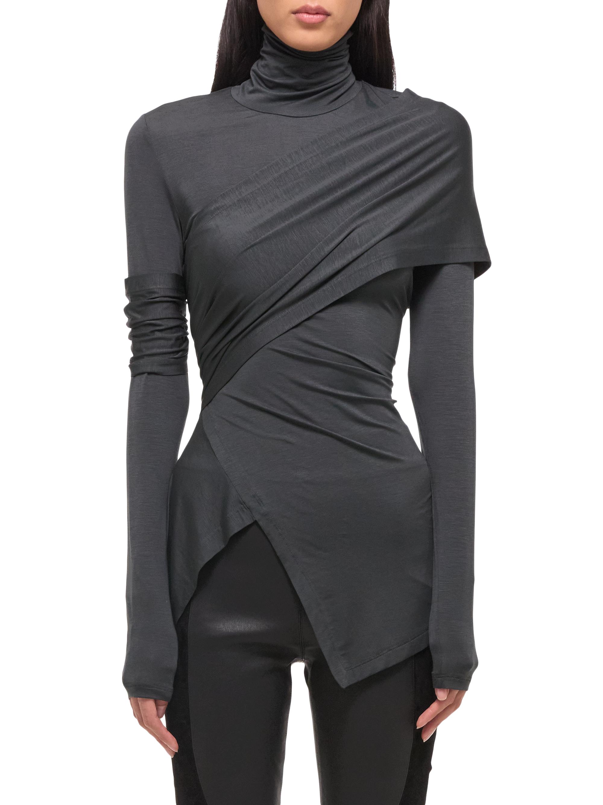 Helmut Lang Protection Jersey Asymmetric Top | Saks Fifth Avenue