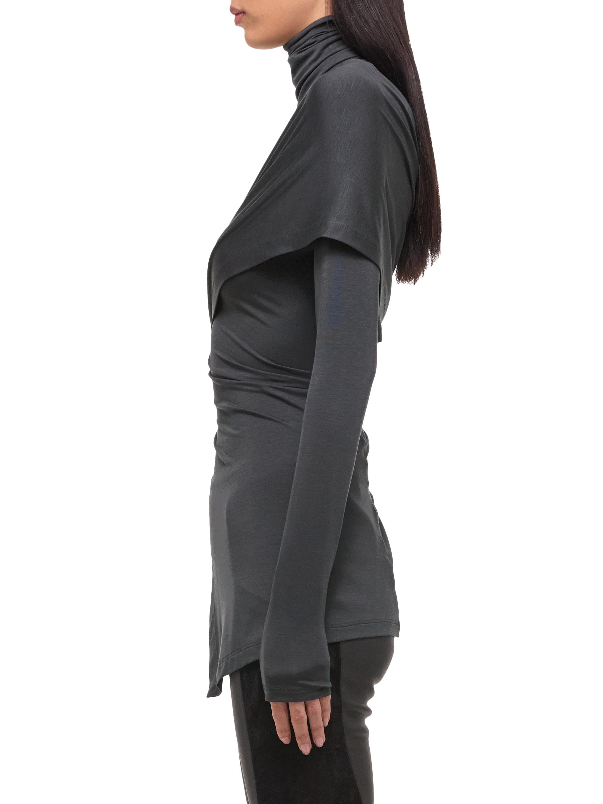 Helmut Lang Protection Jersey Asymmetric Top | Saks Fifth Avenue