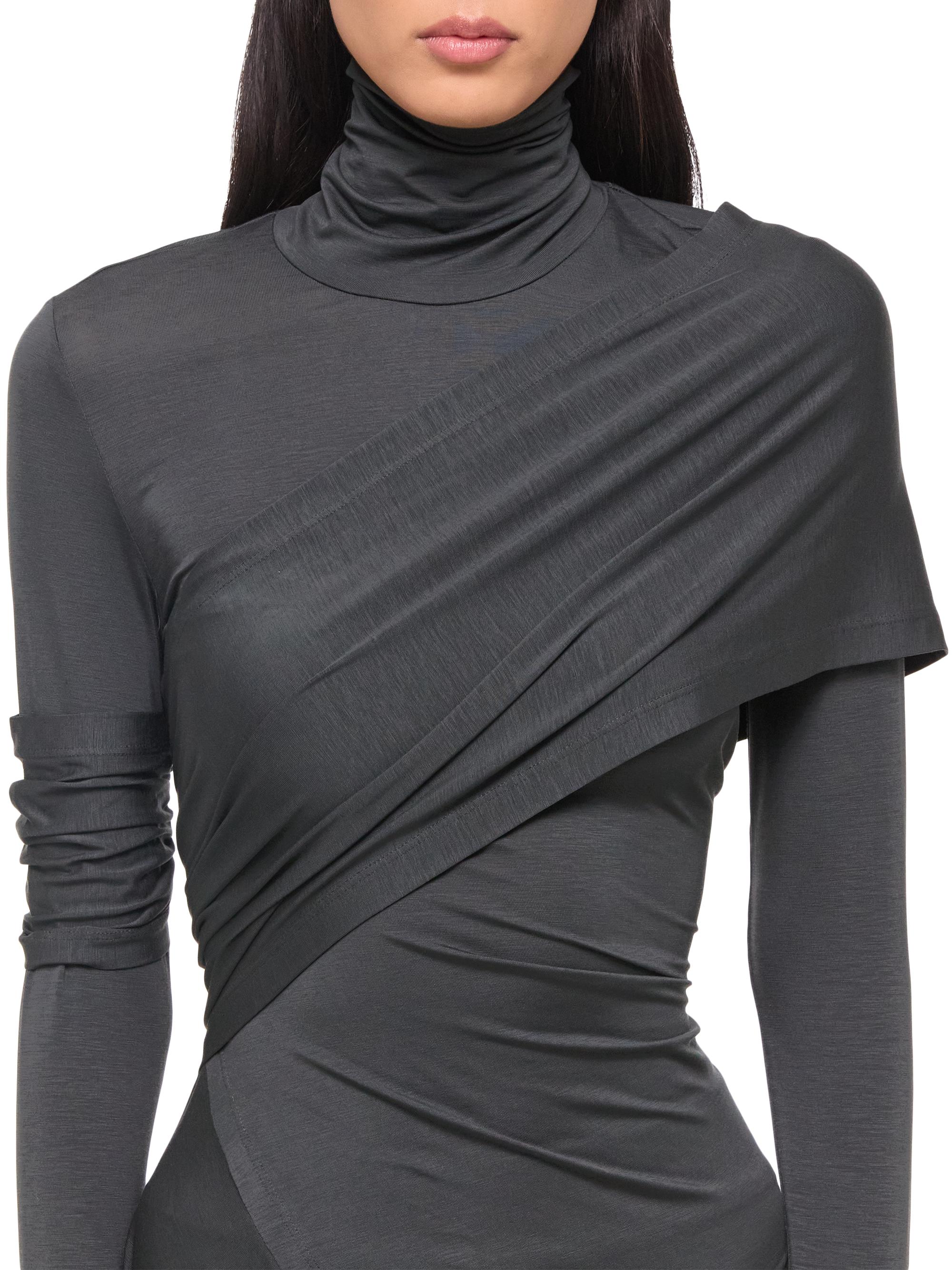 Helmut Lang Protection Jersey Asymmetric Top | Saks Fifth Avenue