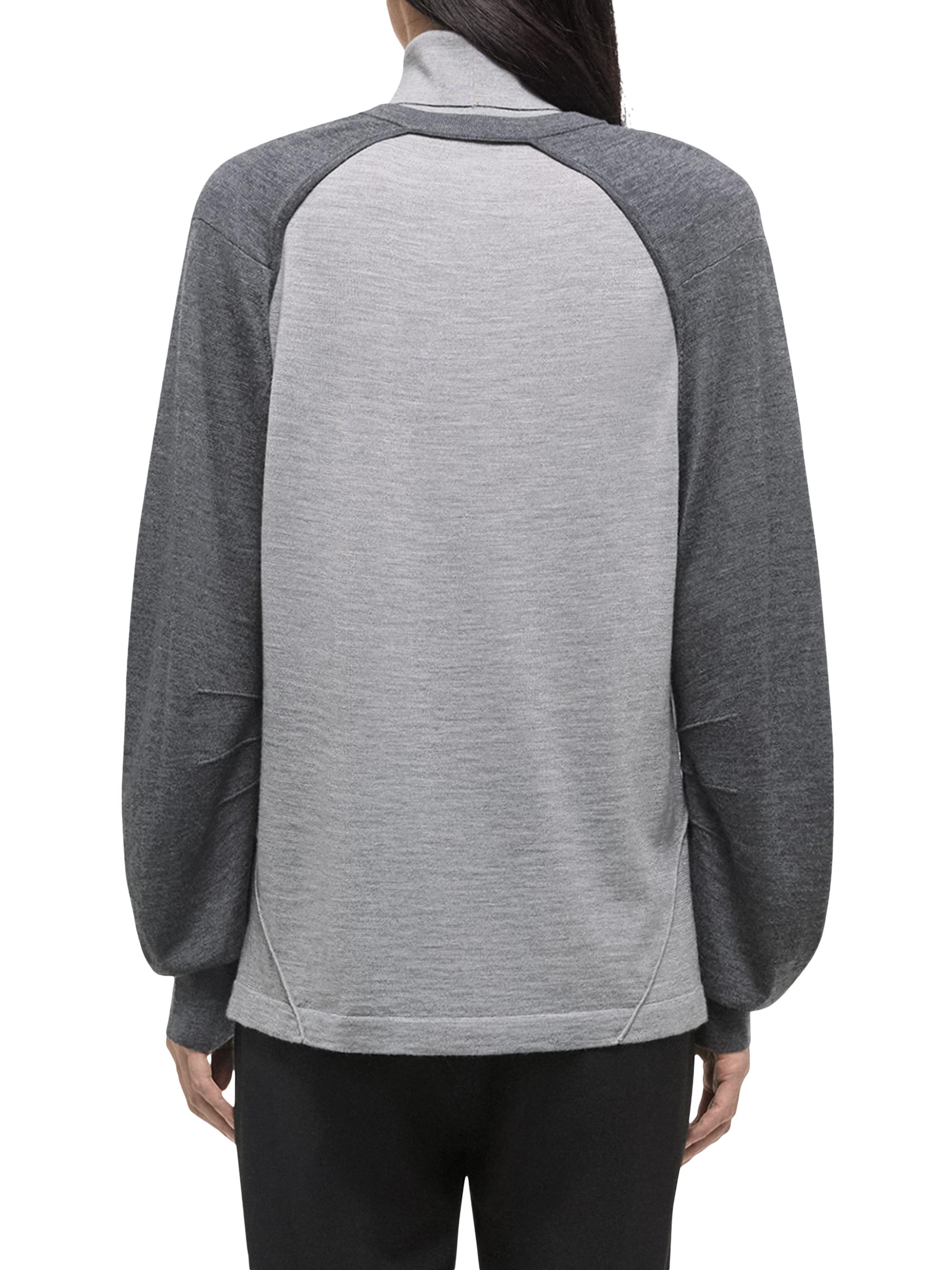 Helmut Lang Apex Silk-Blend Turtleneck Top | Saks Fifth Avenue