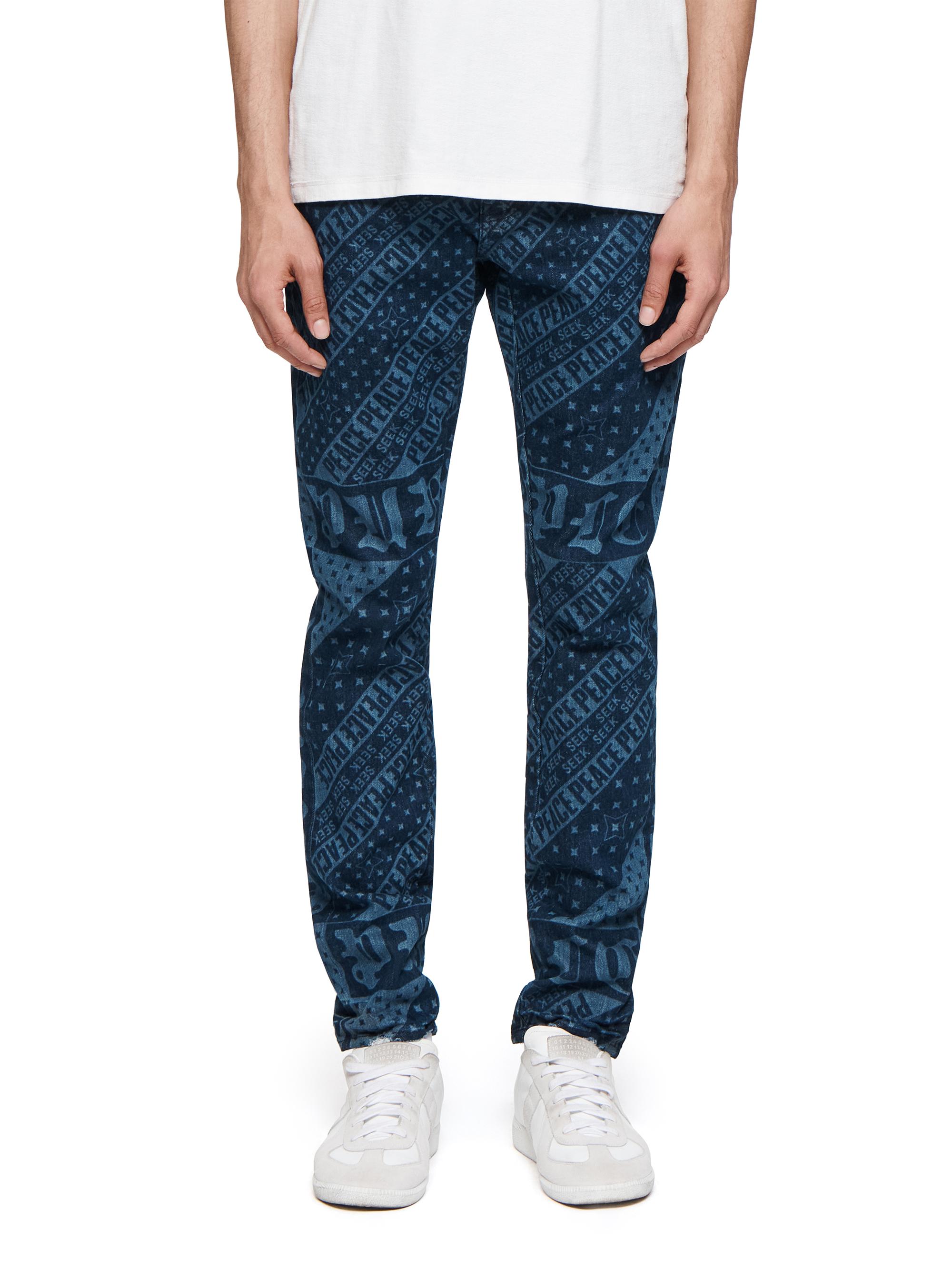 Purple Brand P001 Laser Flag Skinny Jeans | Saks Fifth Avenue