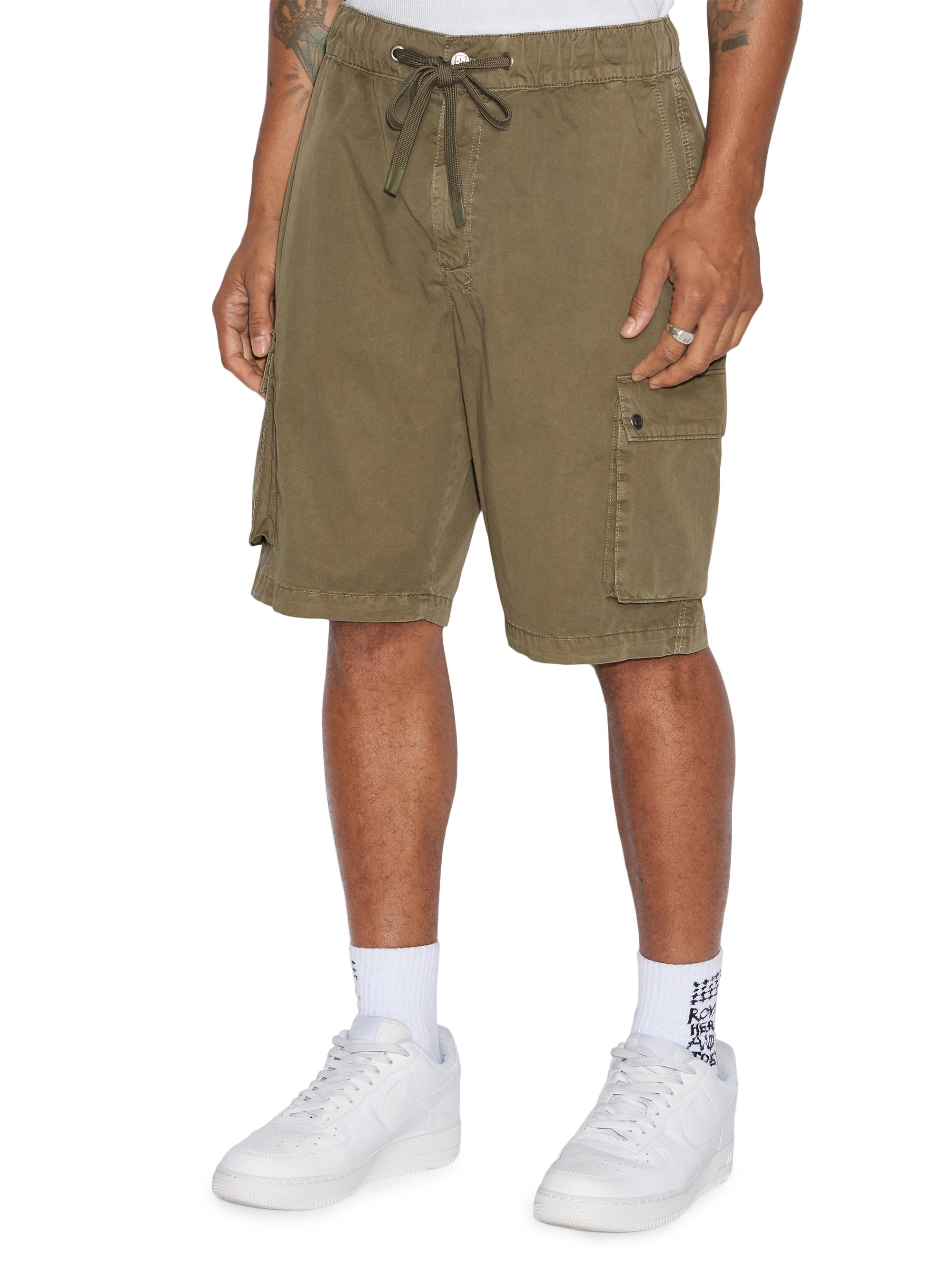 Ksubi Men's Krush Cotton Cargo Shorts - Green