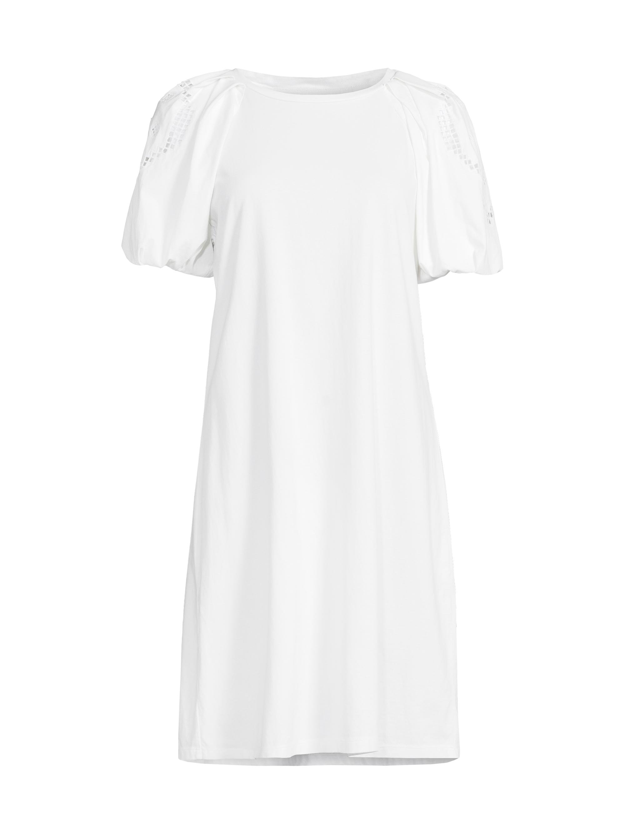 NIC+ZOE Women's Puff-Sleeve T-Shirt Minidress - Dark Indigo