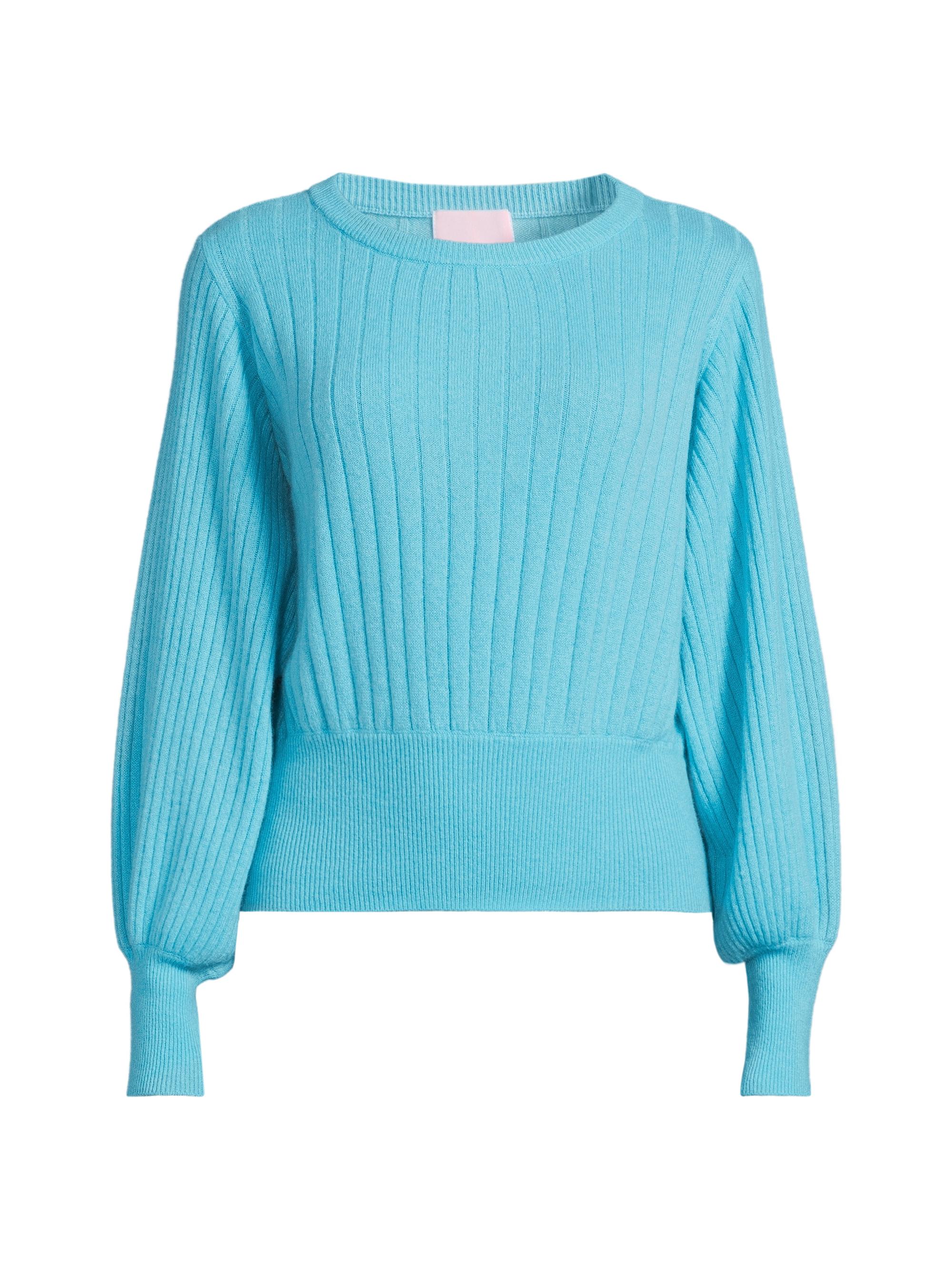 Crush Cashmere Women's Prague Cashmere Sweater - Ibiza