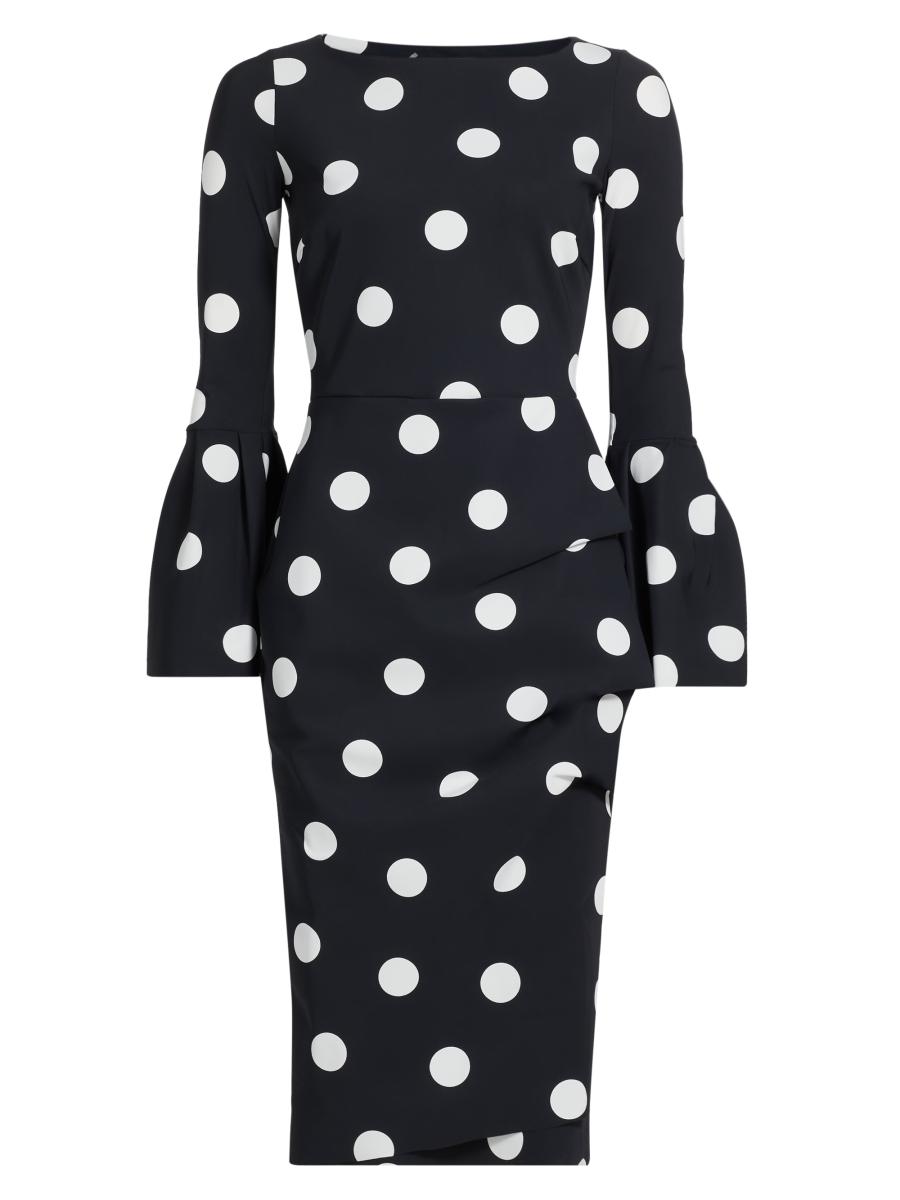 Chiara Boni La Petite Robe Addax Polka Dot Cocktail Dress | Saks