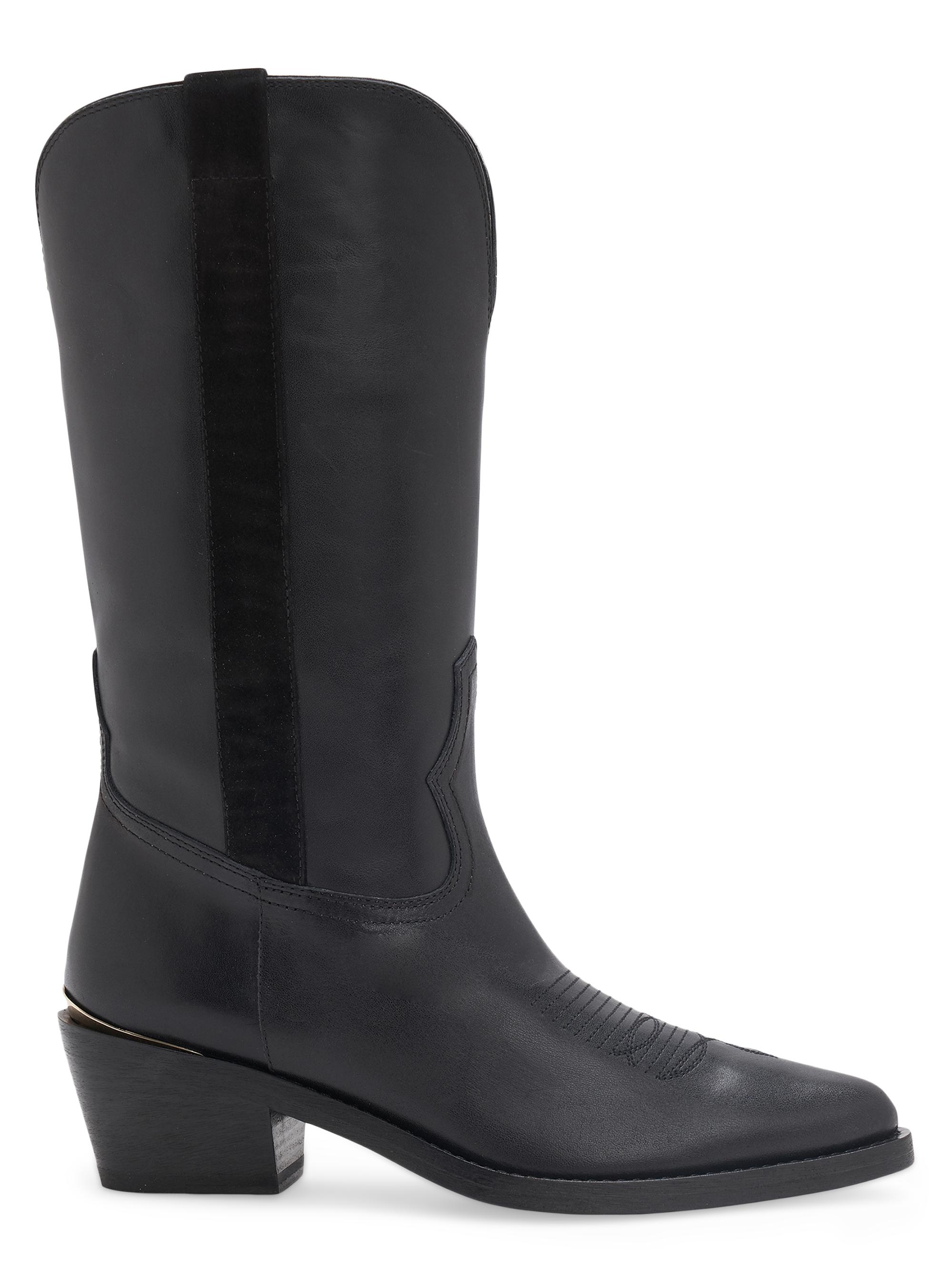 Partlow Women's Jordana 55MM Leather Boots - Nero
