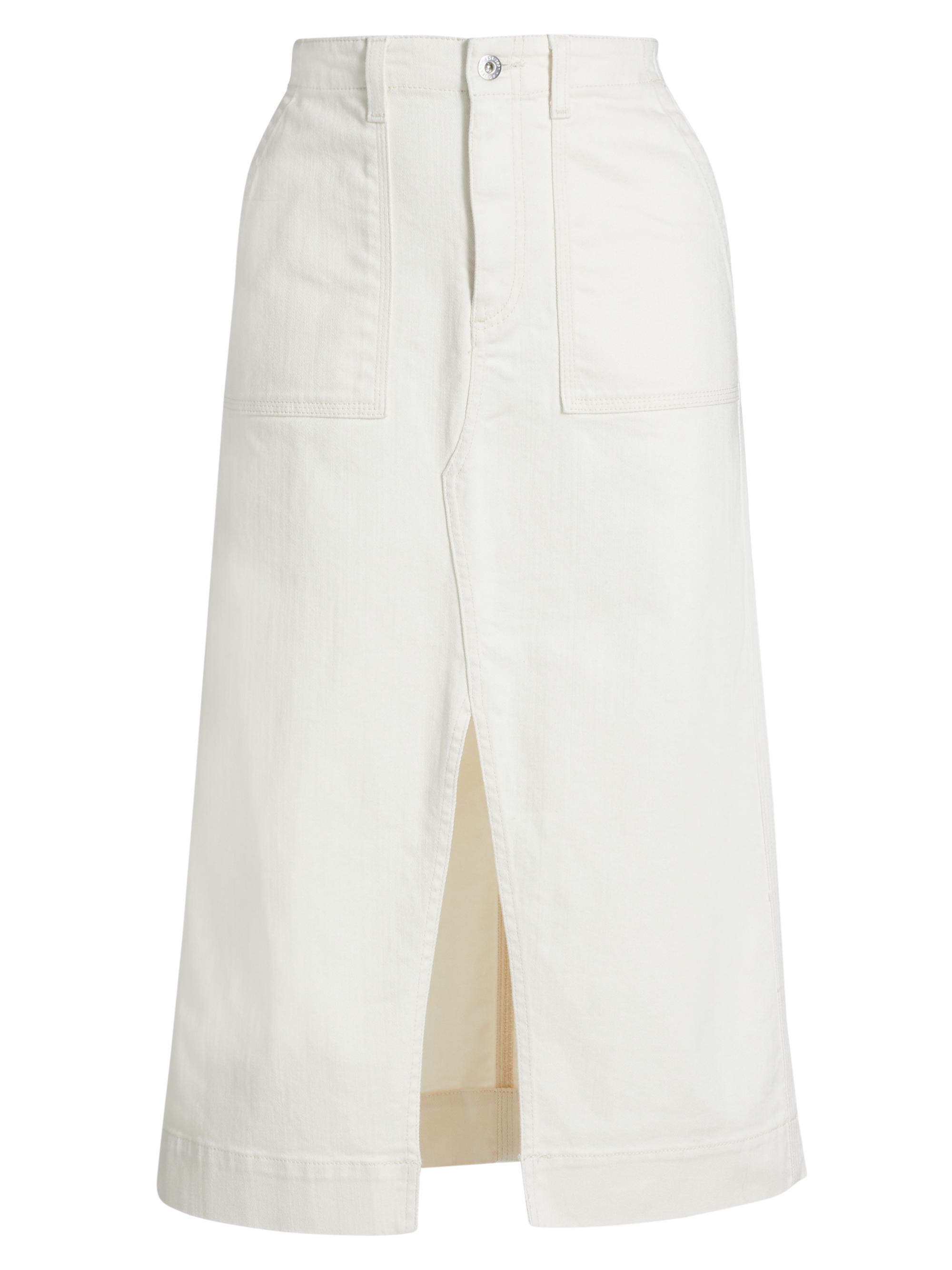 AG Jeans Women's Lana Denim Midi-Skirt - Powder
