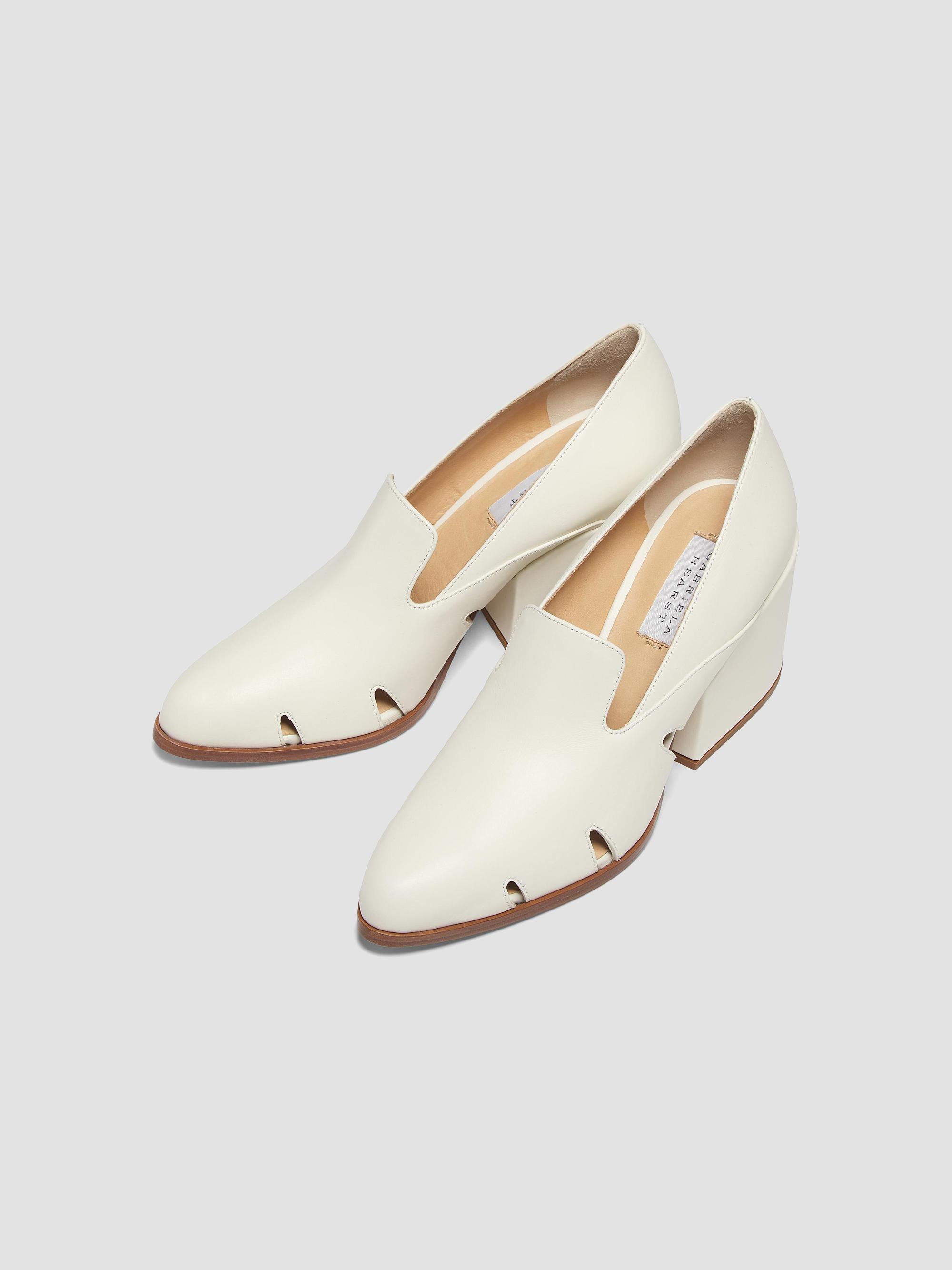 Gabriela Hearst Eliza 80MM Leather Loafers | Saks Fifth Avenue