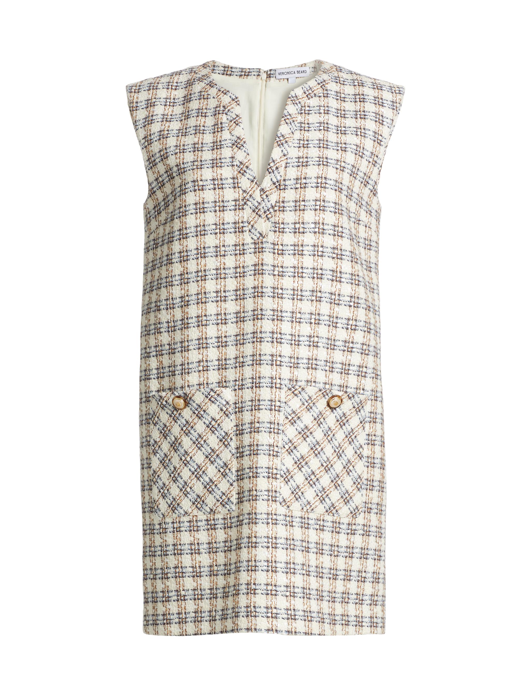 Veronica Beard Women's Nomi Tweed Minidress -  Camel