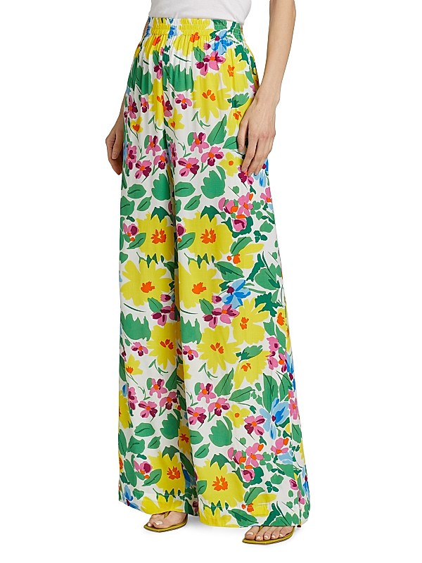 Shop SWF Floral Straight-Leg Pants | Saks Fifth Avenue Shop SWF Floral Straight-Leg Pants | Saks Fifth Avenue