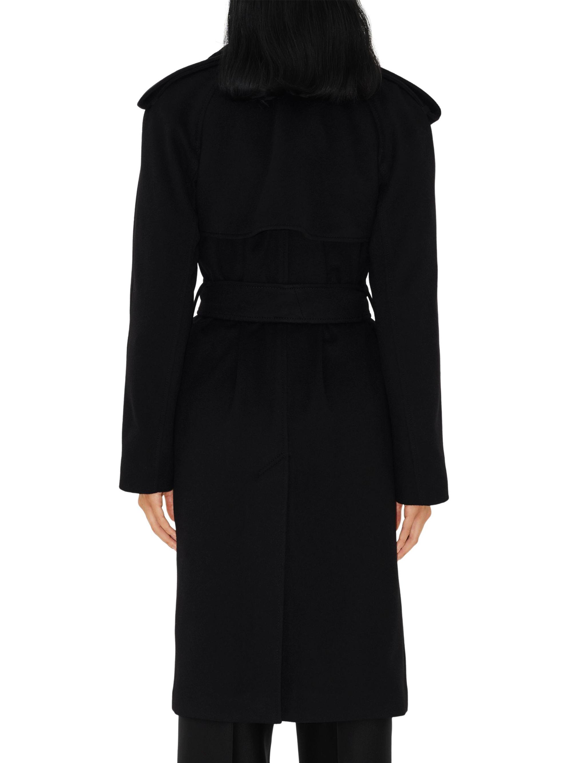 Burberry Cashmere Tie-Waist Trench Coat | Saks Fifth Avenue