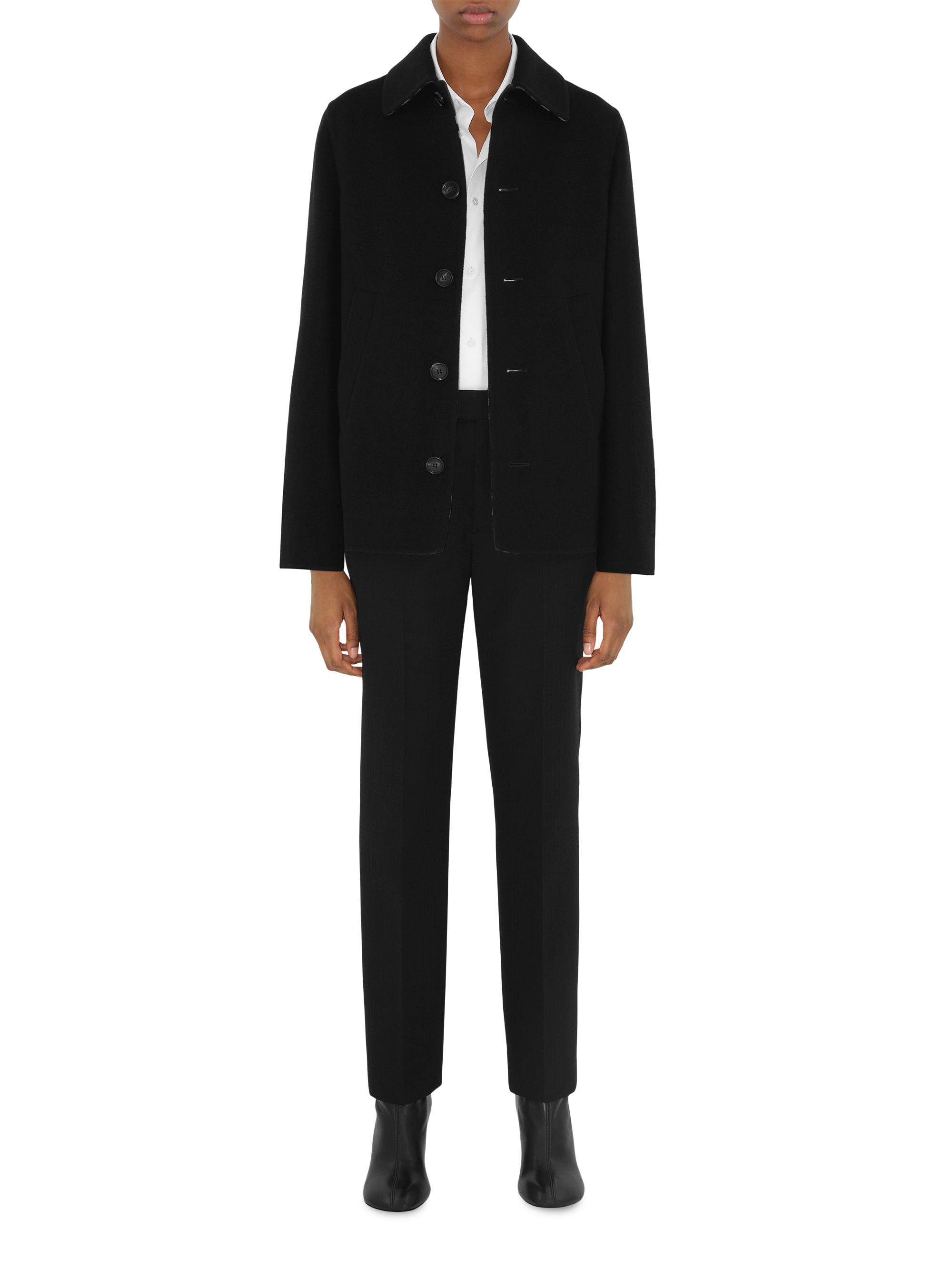 Burberry Wool Short Coat | Saks Fifth Avenue