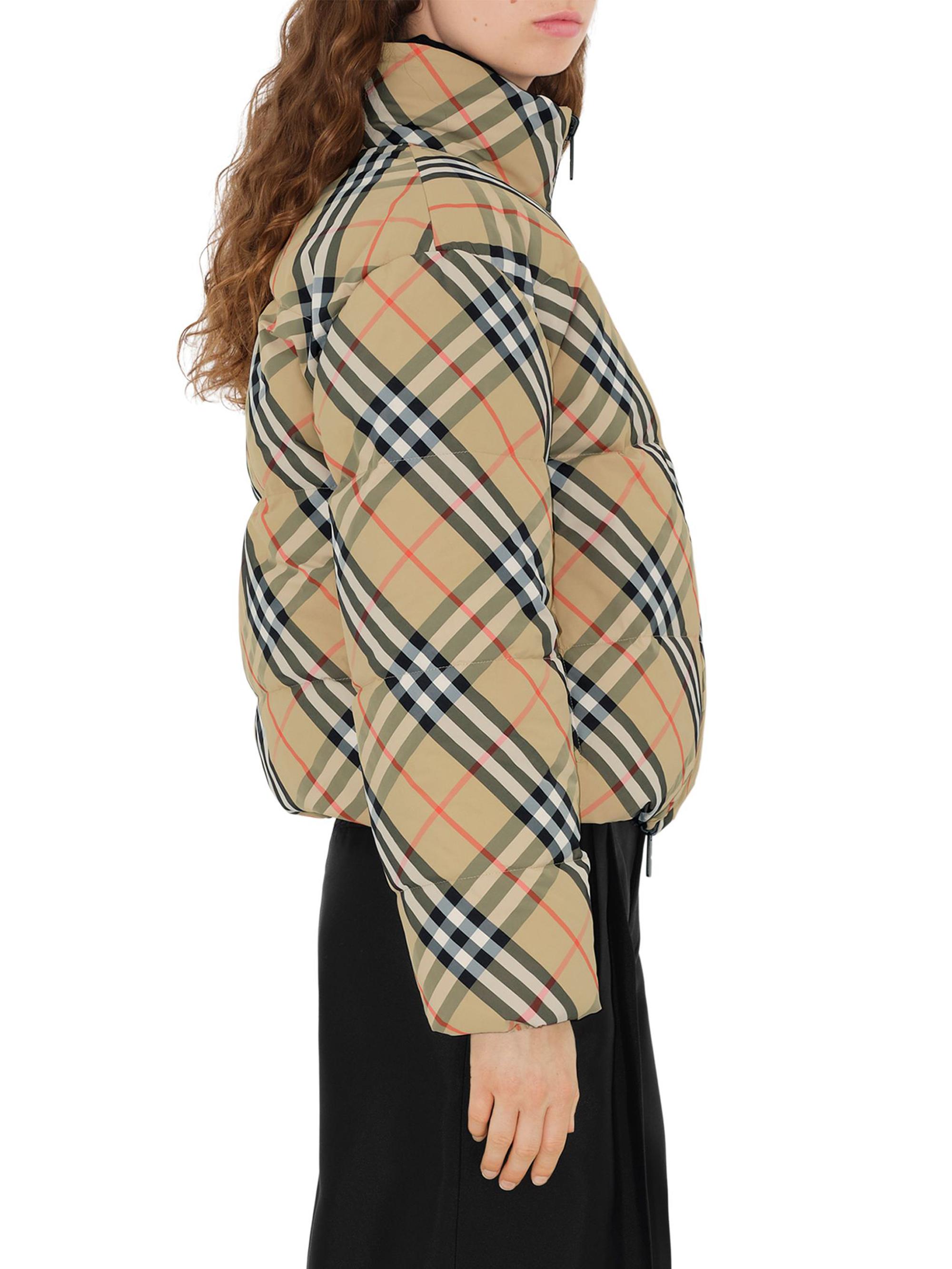 Burberry Reversible Check Down Jacket | Saks Fifth Avenue