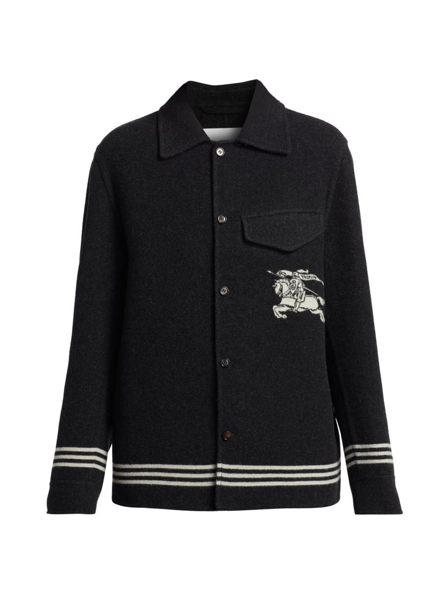 Burberry Equestrian Knight Wool Jacket | Saks Fifth Avenue
