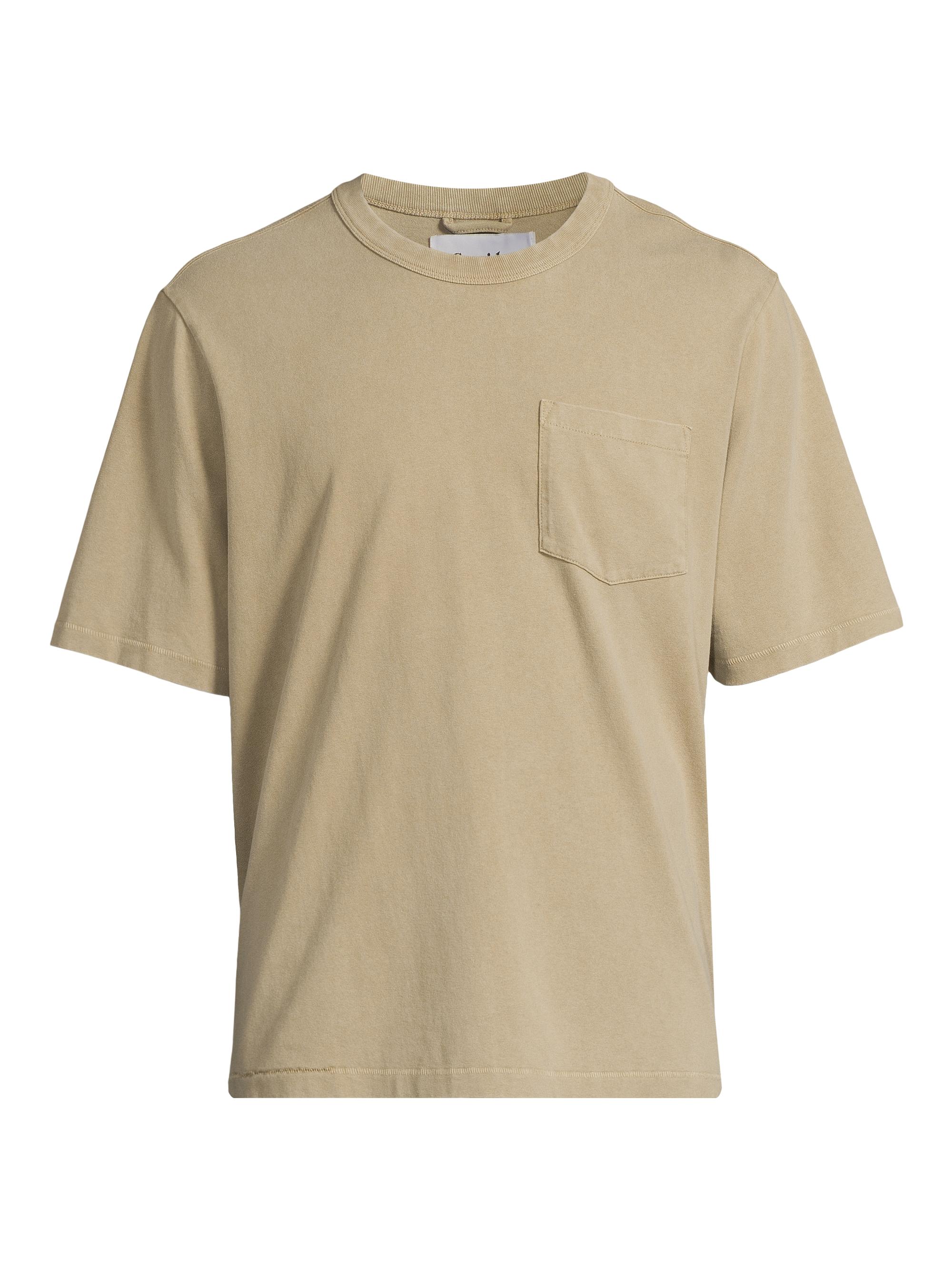 Corridor Men's Cotton Pocket T-Shirt - Tan
