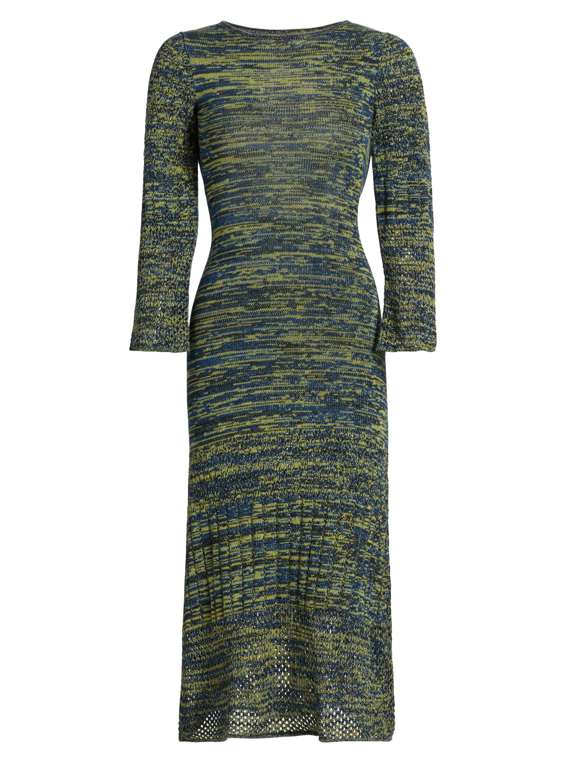 Escvdo Women's Camino Murga Dress - Blue Green