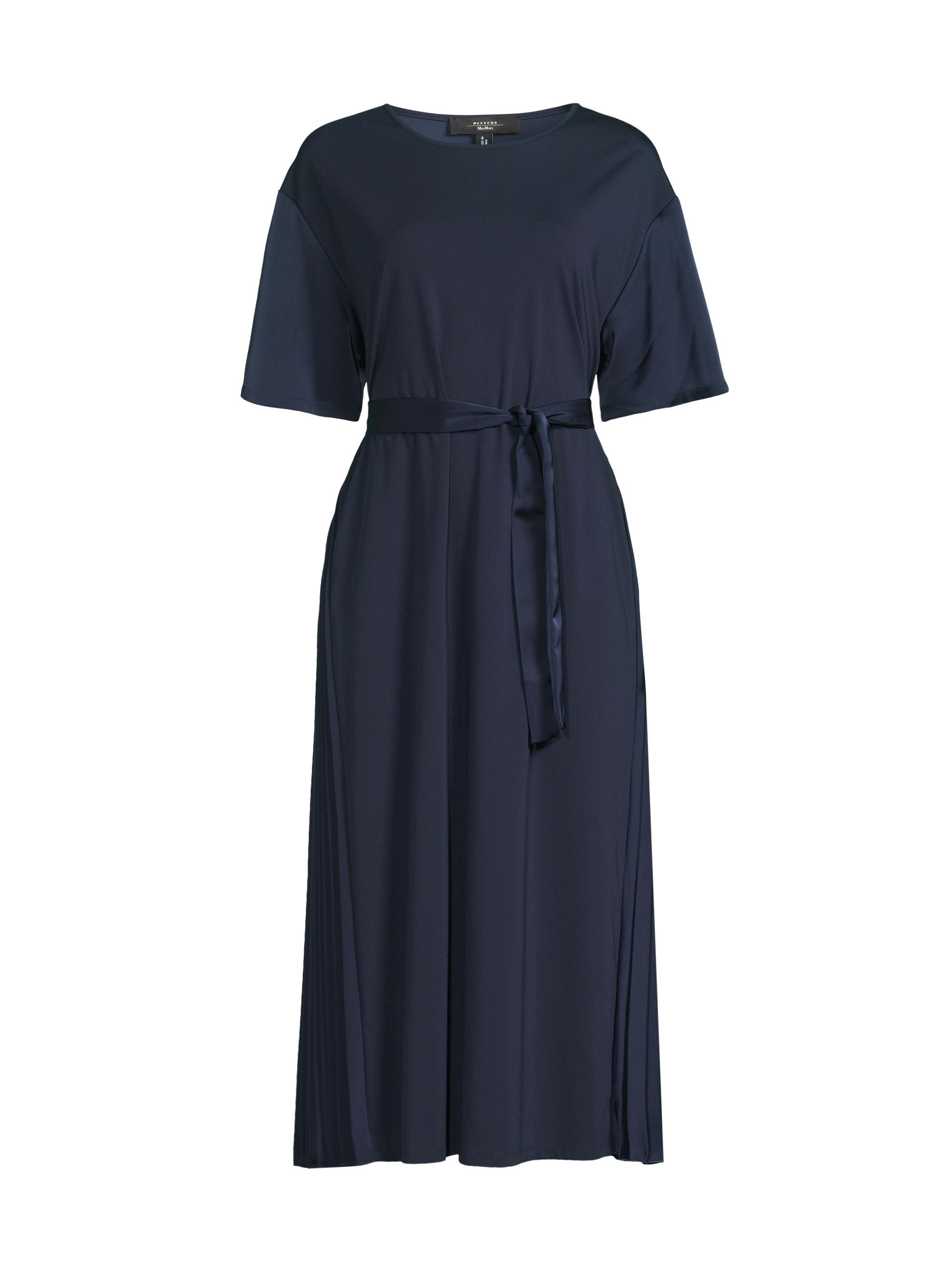 Weekend Max Mara Women's Jordan Jersey Short-Sleeve Shift Dress - Navy