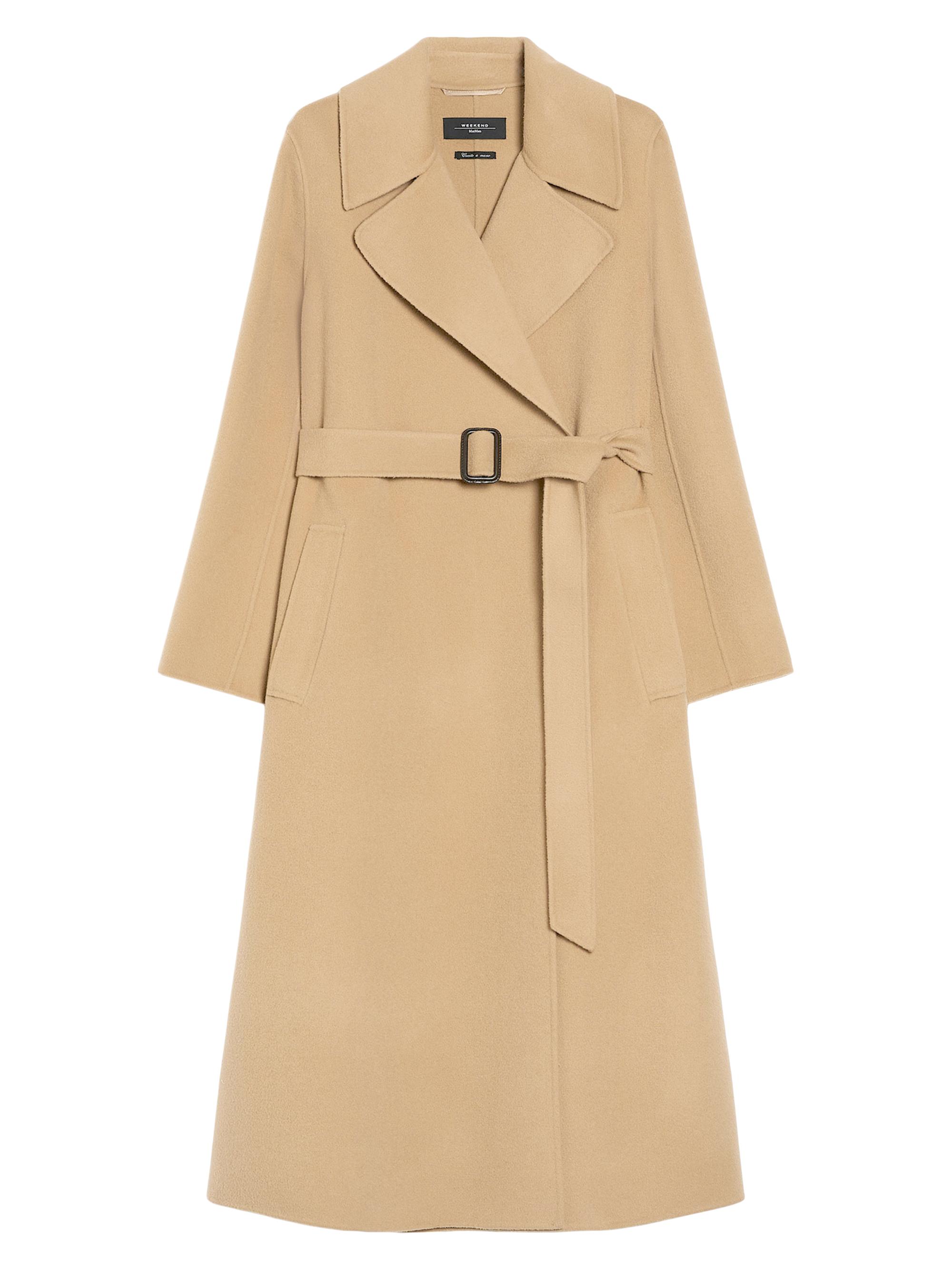 【送料&関税込】Weekend Max Mara Elodia Trench Coat Weekend Max Mara Elodia Cotton-Blend Belted Trench Coat