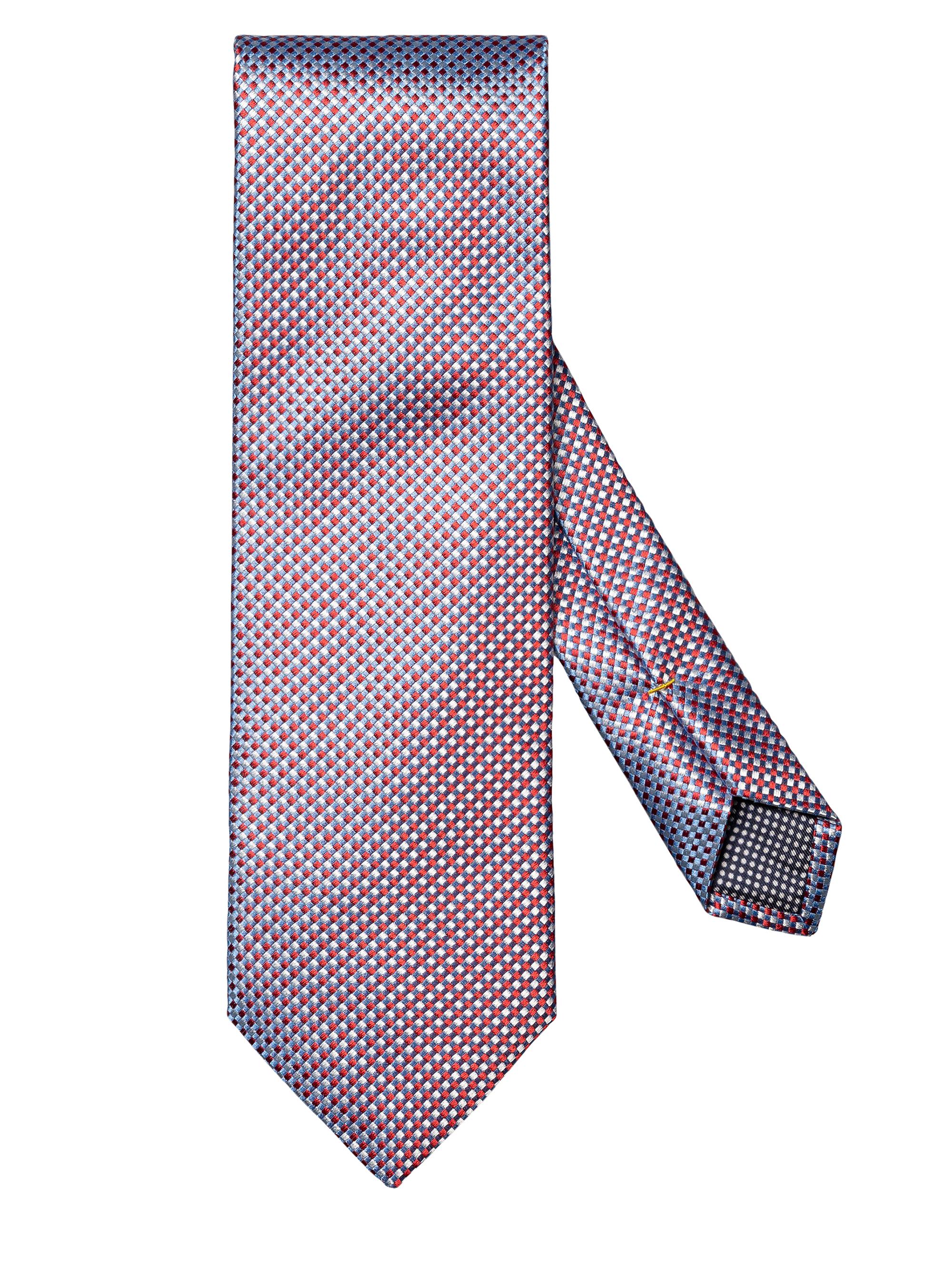 Eton Men's Geometric Silk Tie - Yellow