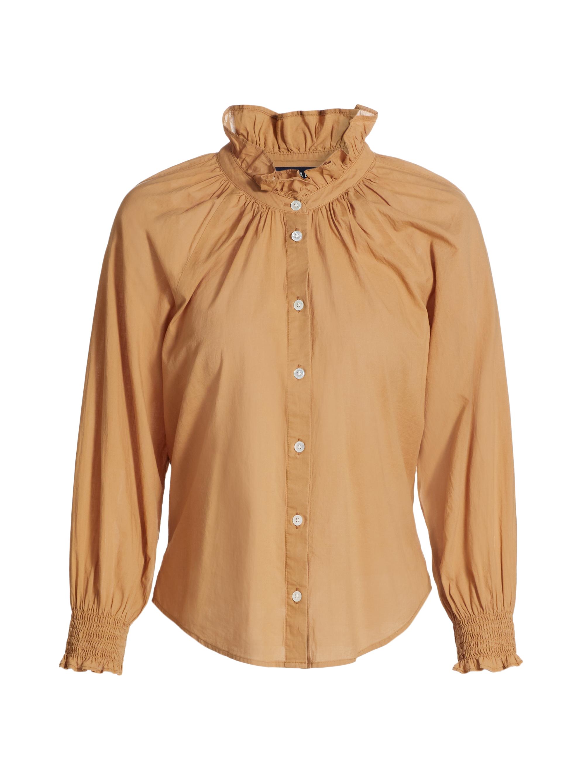 Veronica Beard Women's Calisto Button-Up Shirt - Khaki