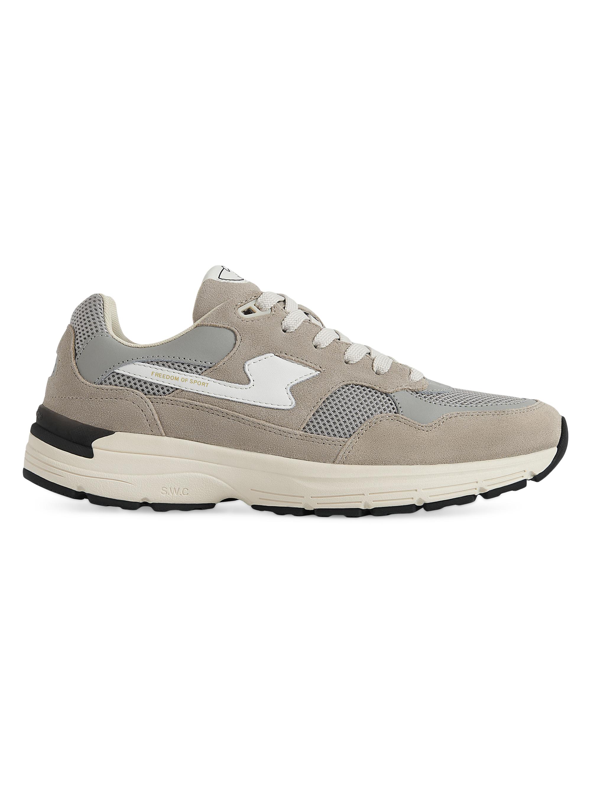 Stepney Workers Club Men's Amiel S-Strike Running Sneakers - Light Grey
