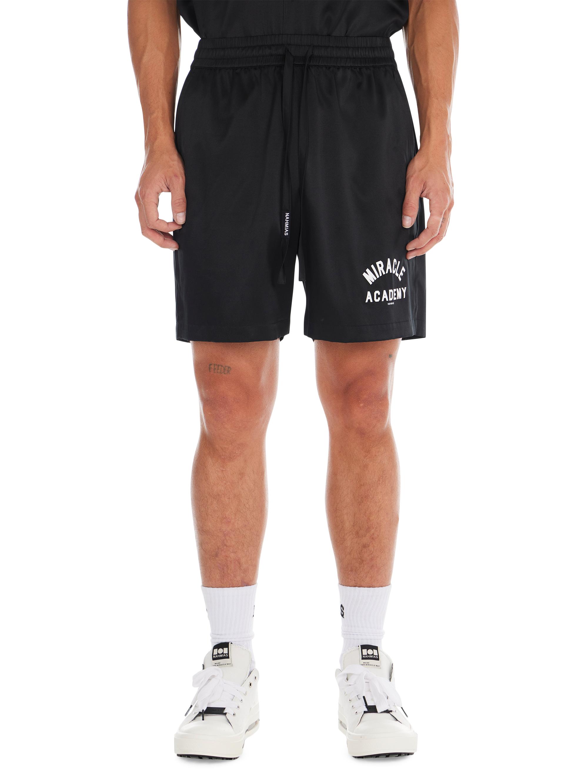 Nahmias Men's Miracle Academy Silk Shorts - Black