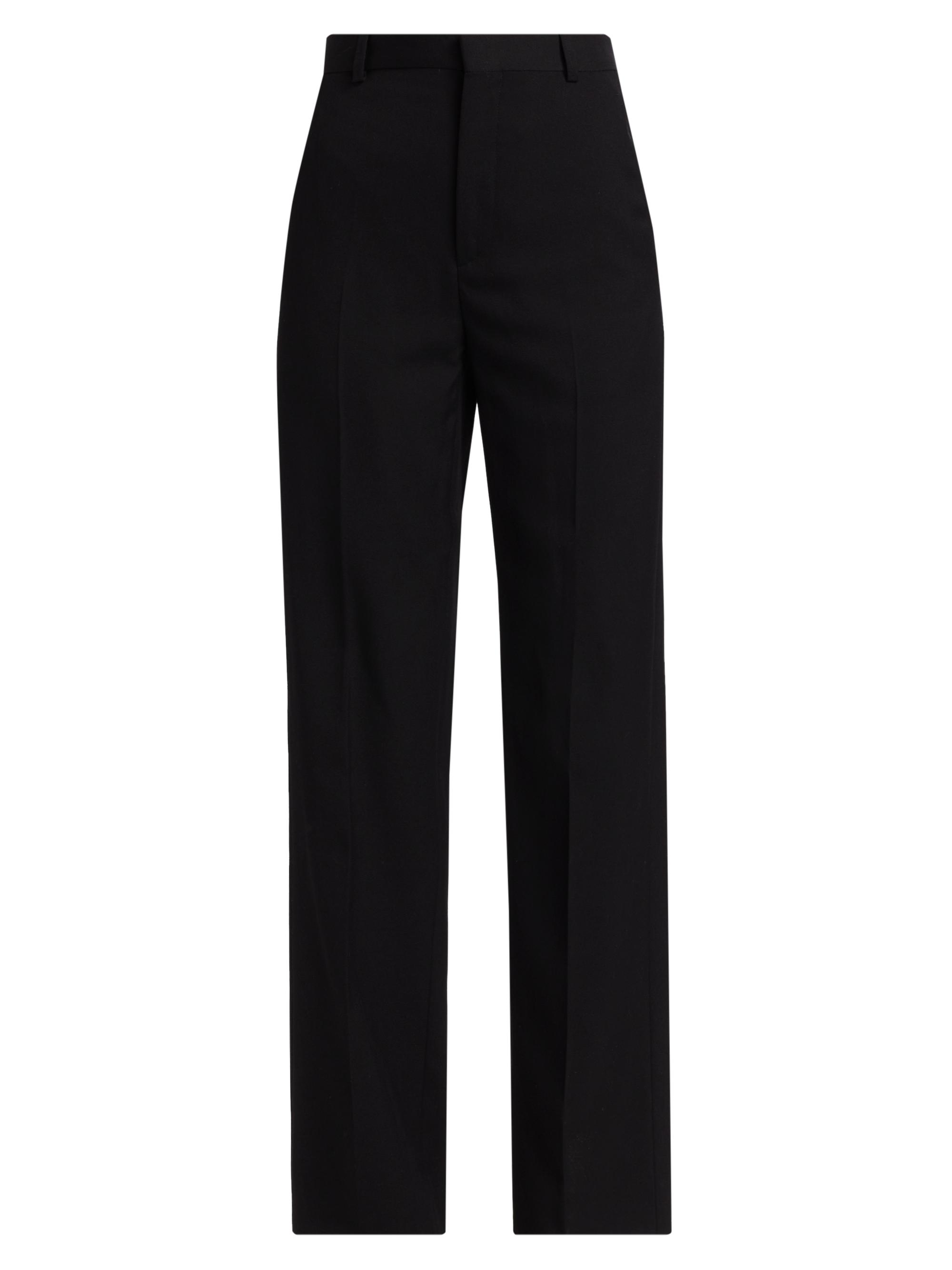 WARDROBE.NYC RHW Stretch High-Rise Straight-Leg Pants | Saks