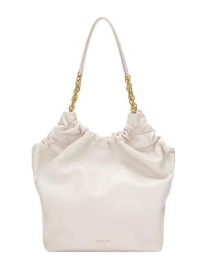 DeMellier Women's Miami Leather Shoulder Bag - Off White Smooth