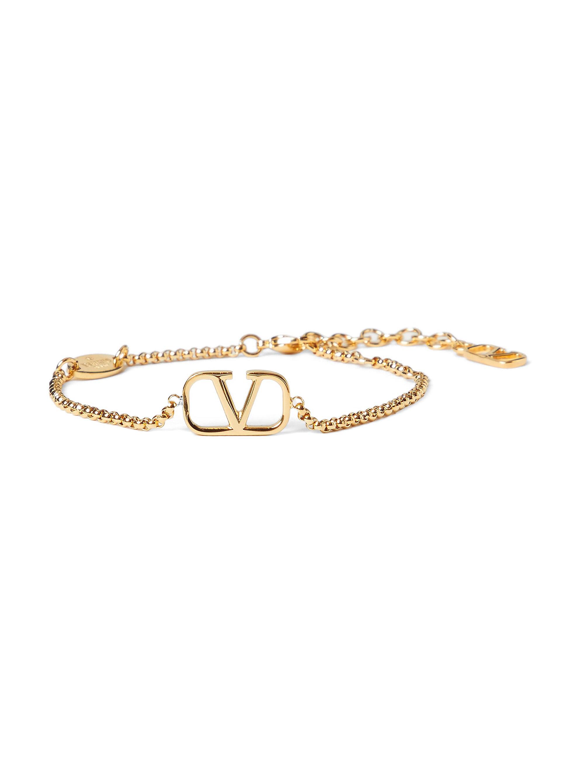 Valentino Garavani Women's VLogo Signature Metal Bracelet - Gold