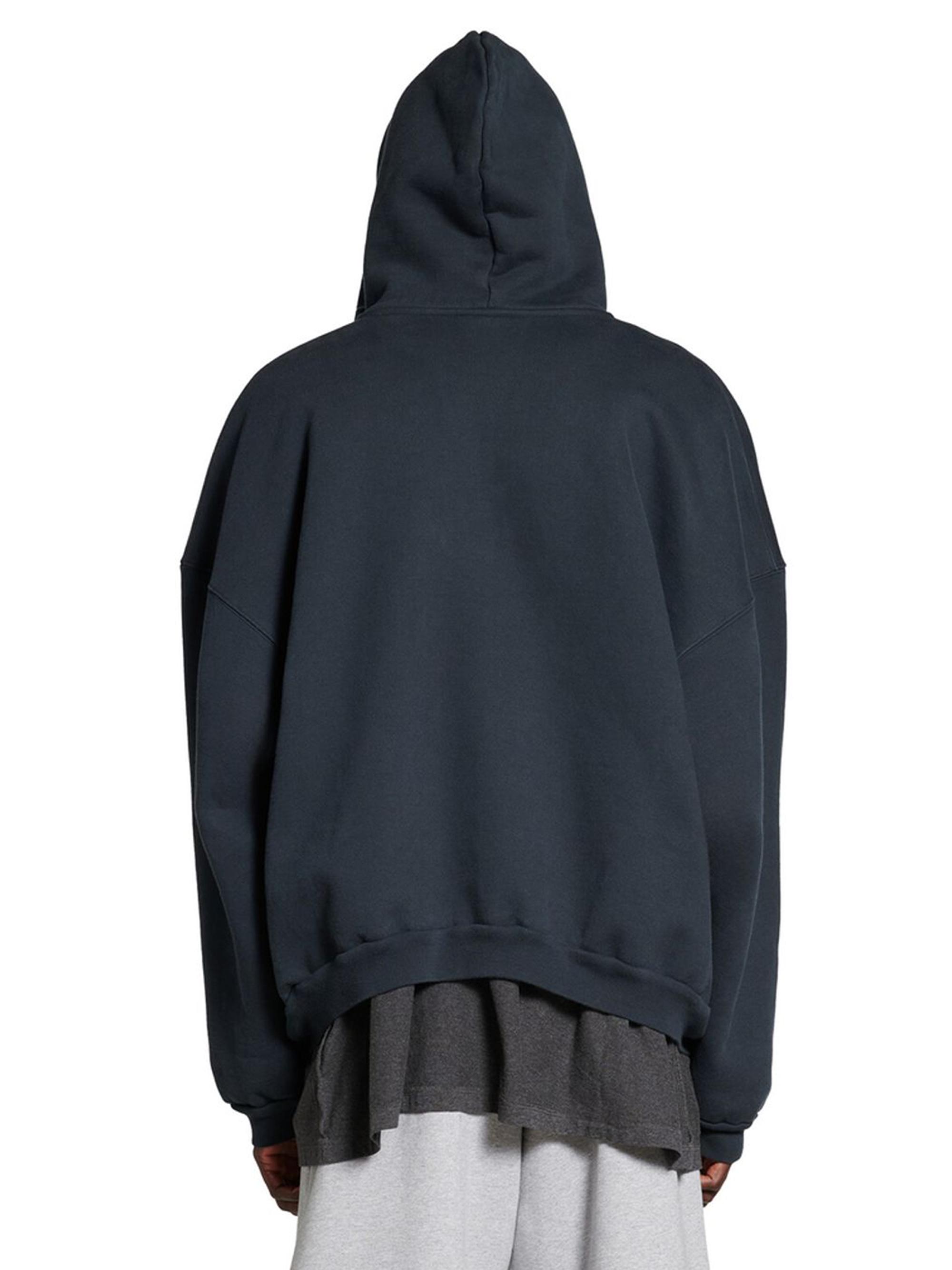 Balenciaga Unity Sports Icon Scarf Zip-Up Oversized Hoodie | Saks