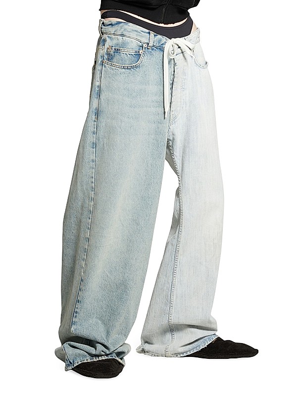 Shop Balenciaga Fifty-Fifty Jeans | Saks Fifth Avenue Shop Balenciaga Fifty-Fifty Jeans | Saks Fifth Avenue