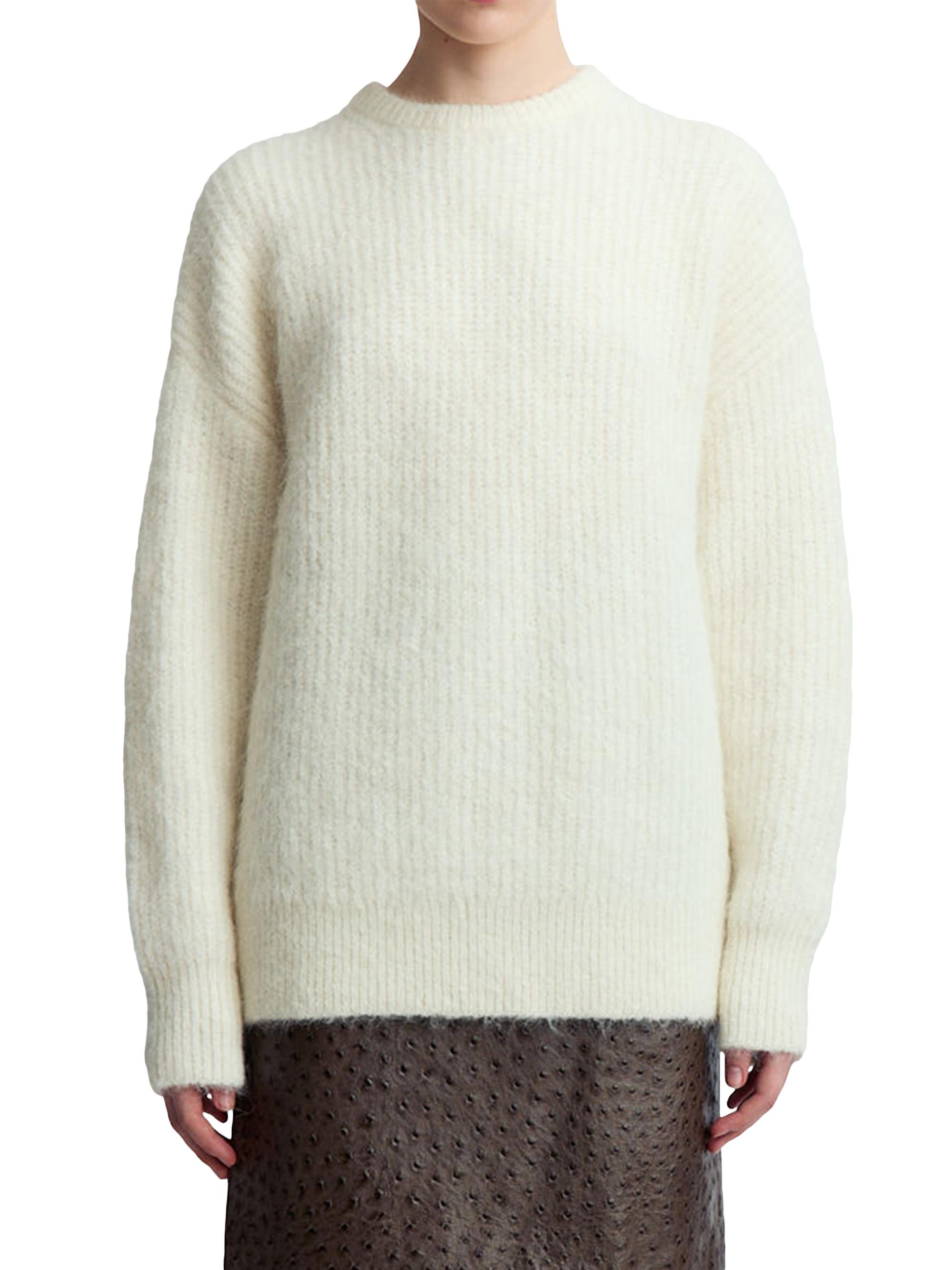 トップス YXNGBRATZ Logo Knit (White) YB Logo Knit (White) | YXNGBRATZ OFFICIAL ONLIN