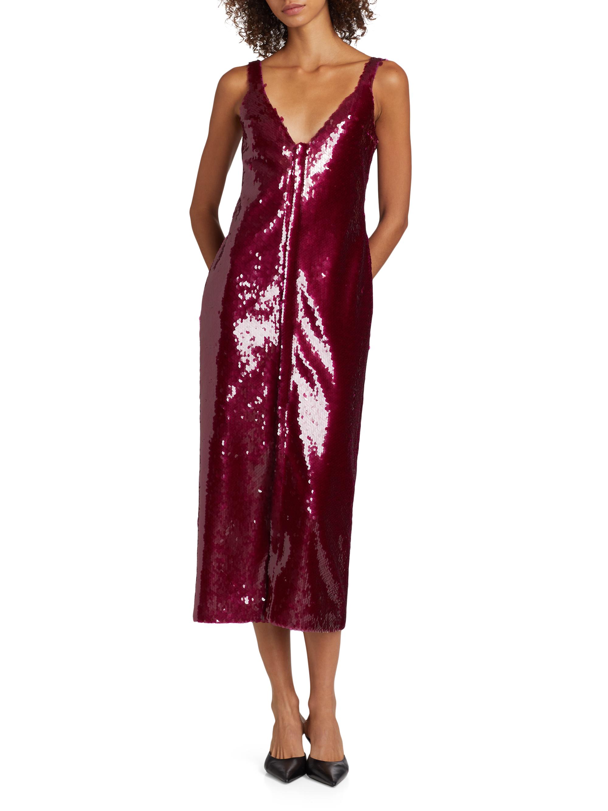 16arlington sequin dress 16Arlington Women's Kal Sequined Midi-Dress - Rossocili
