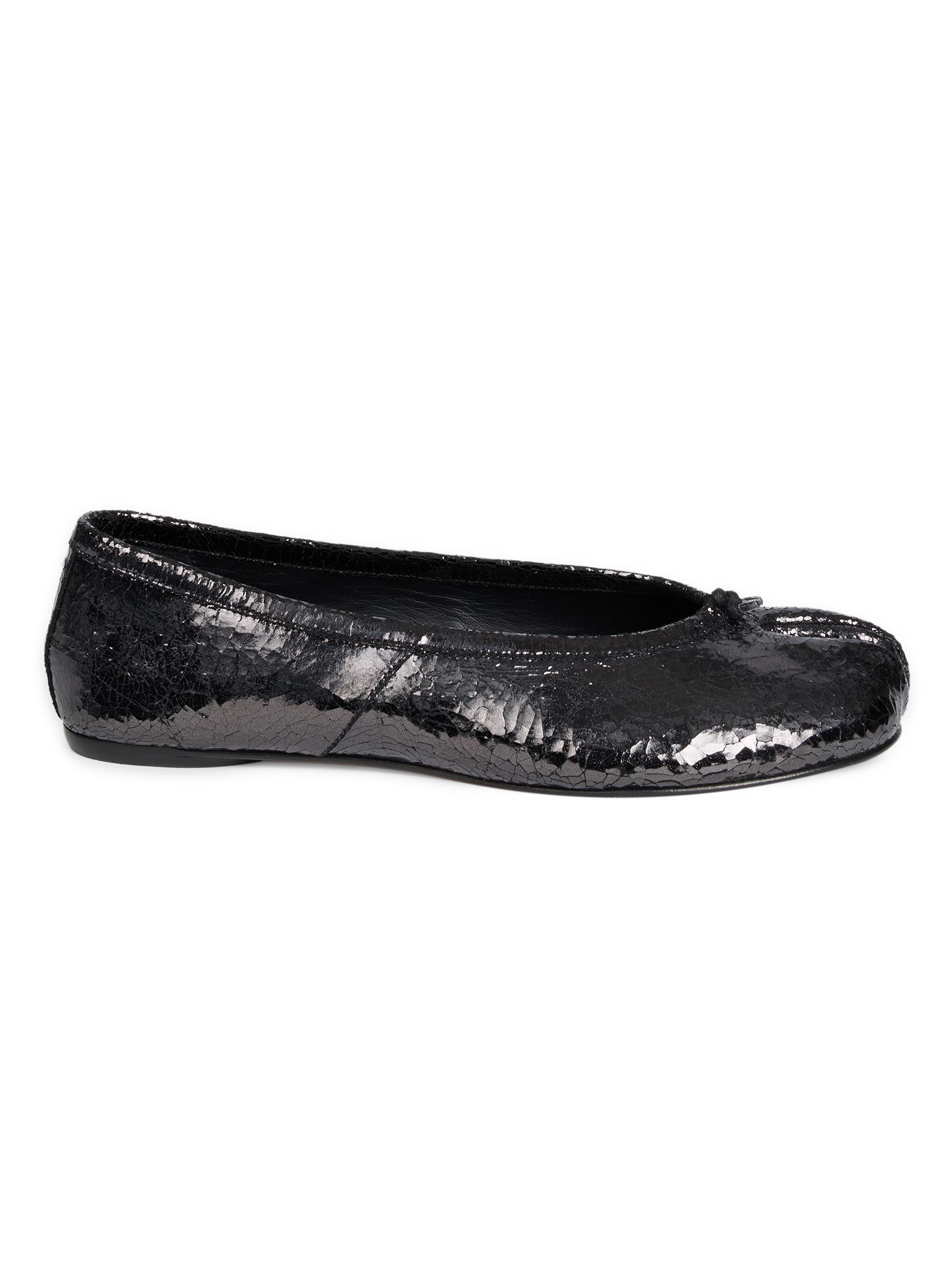 Maison Margiela Tabi Leather Ballerina Flats | Saks Fifth Avenue