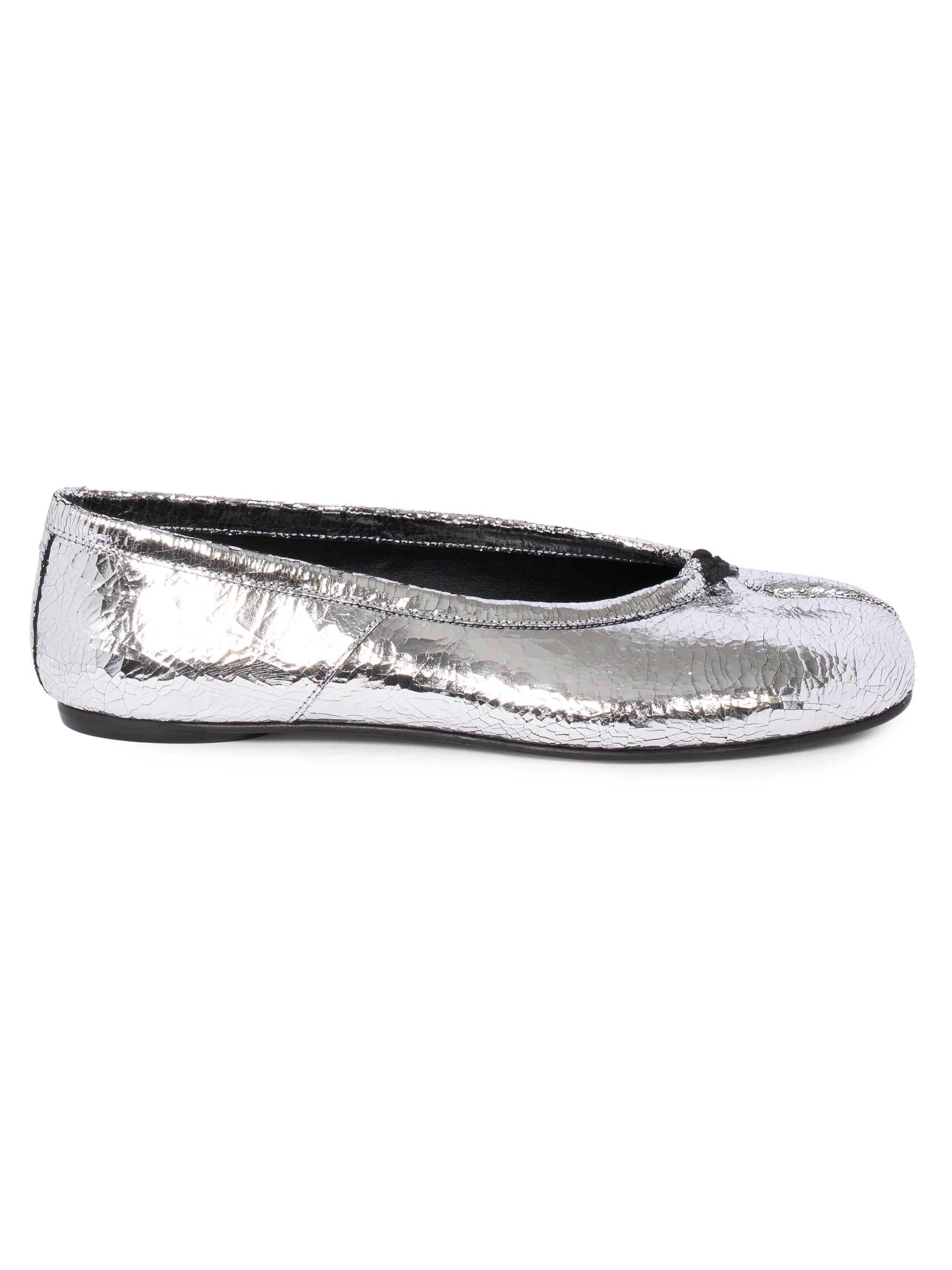Maison Margiela Tabi Leather Ballerina Flats | Saks Fifth Avenue