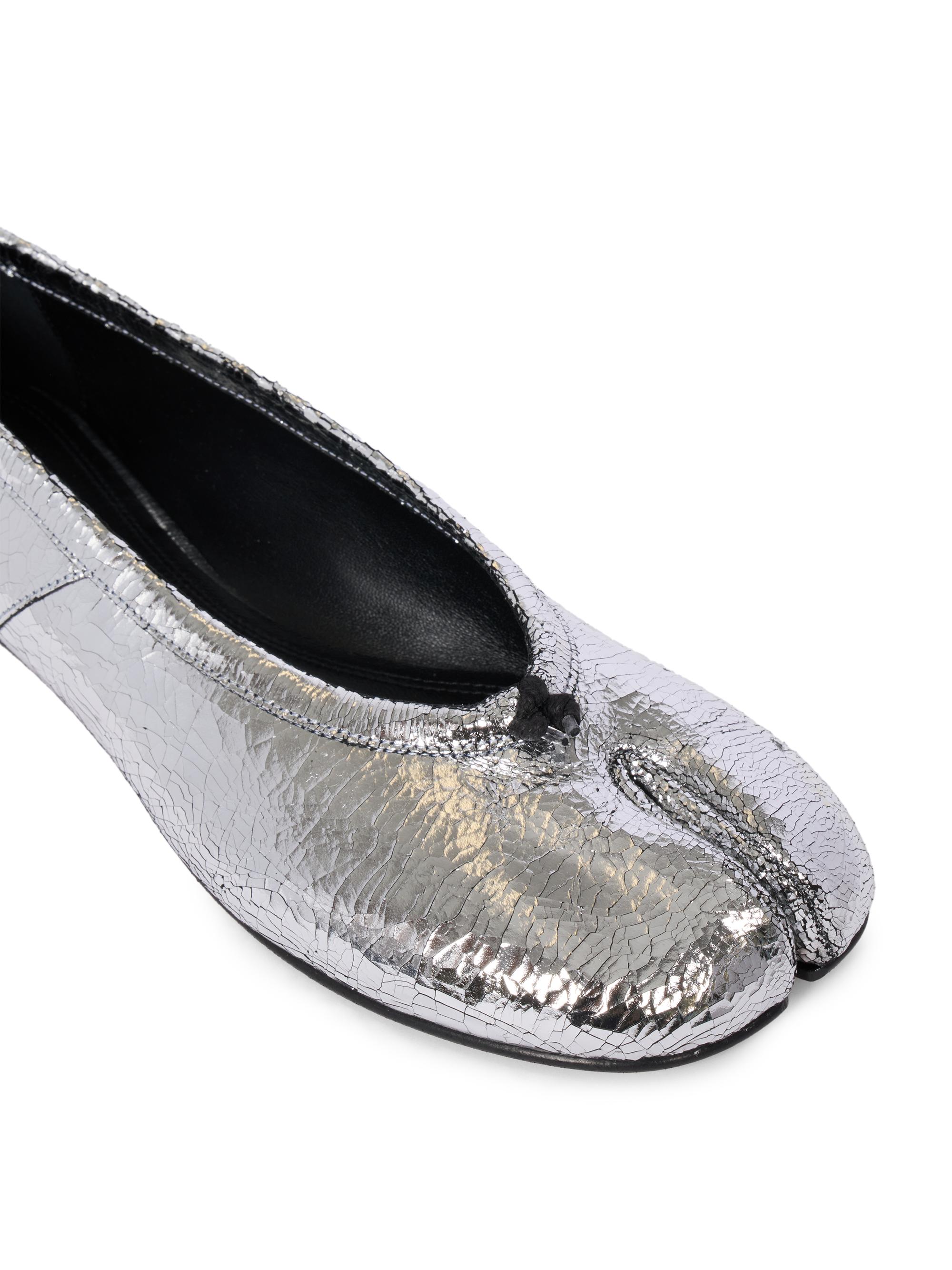 Maison Margiela Tabi Leather Ballerina Flats | Saks Fifth Avenue