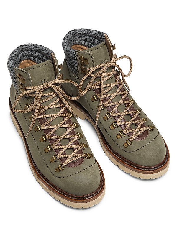 Shop Brunello Cucinelli Nubuck Hiking Boots | Saks Fifth Avenue Shop Brunello Cucinelli Nubuck Hiking Boots | Saks Fifth Avenue