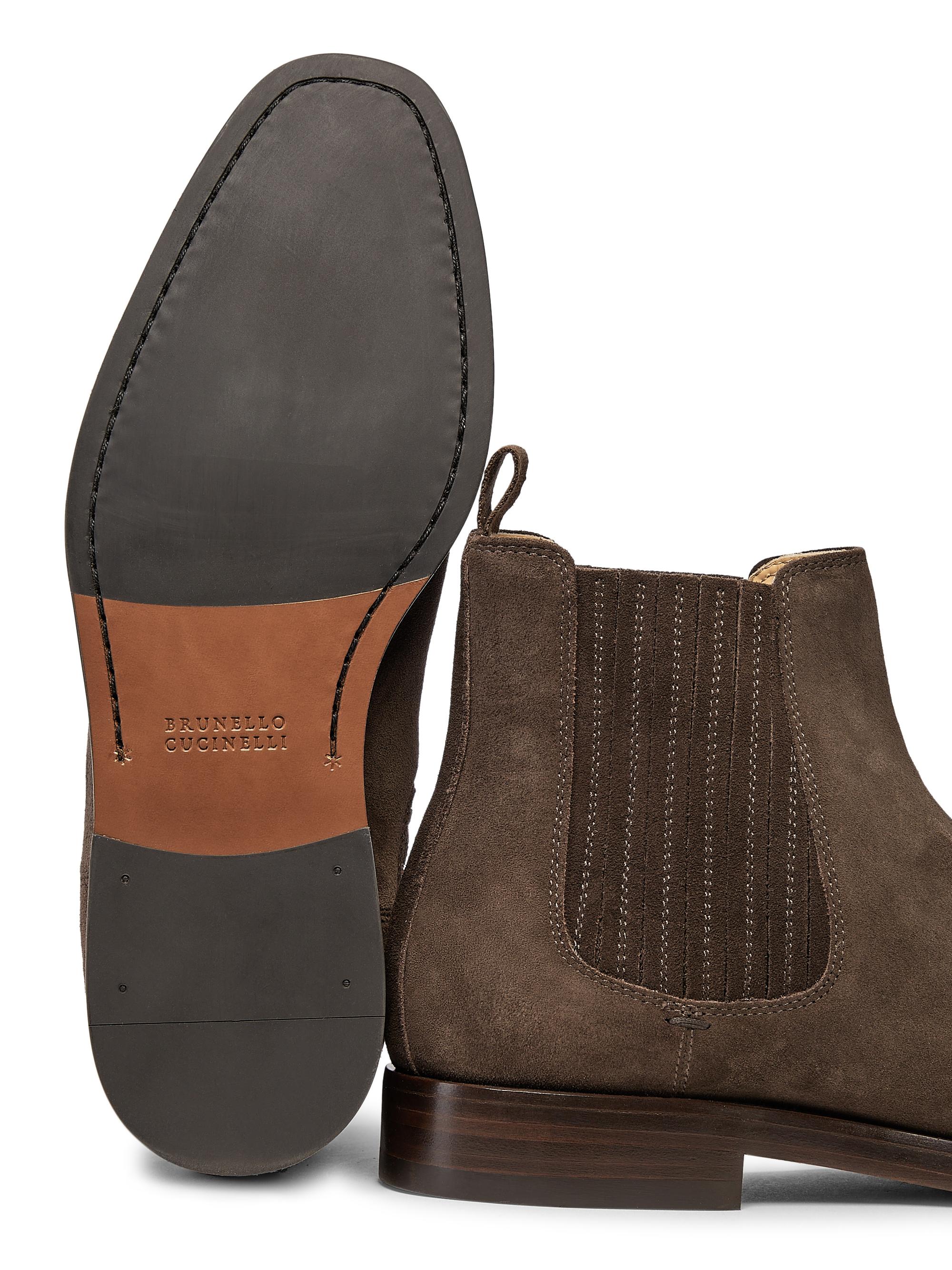 Brunello Cucinelli Suede Chelsea Boots | Saks Fifth Avenue