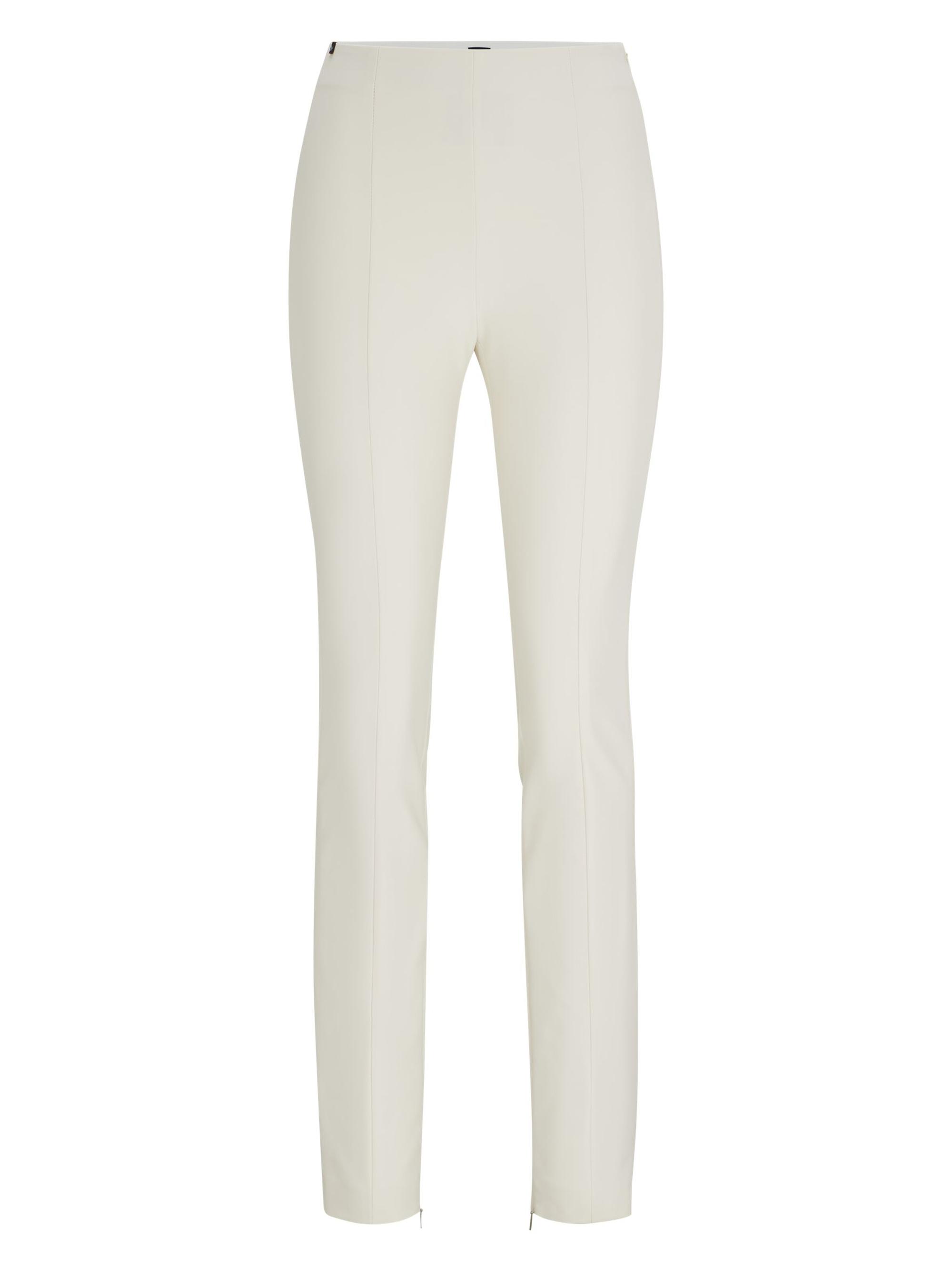 BOSS Women's Extra Slim Fit Trousers - Natural
