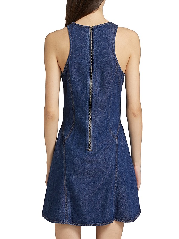 white christmas dresses Re/Done Women's Trucker Dress