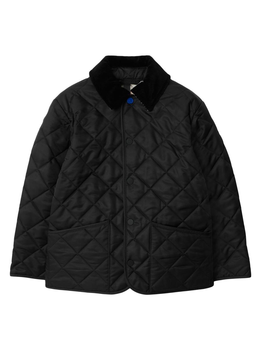 Burberry Little Boy's & Boy's Corduroy-Trimmed Quilted