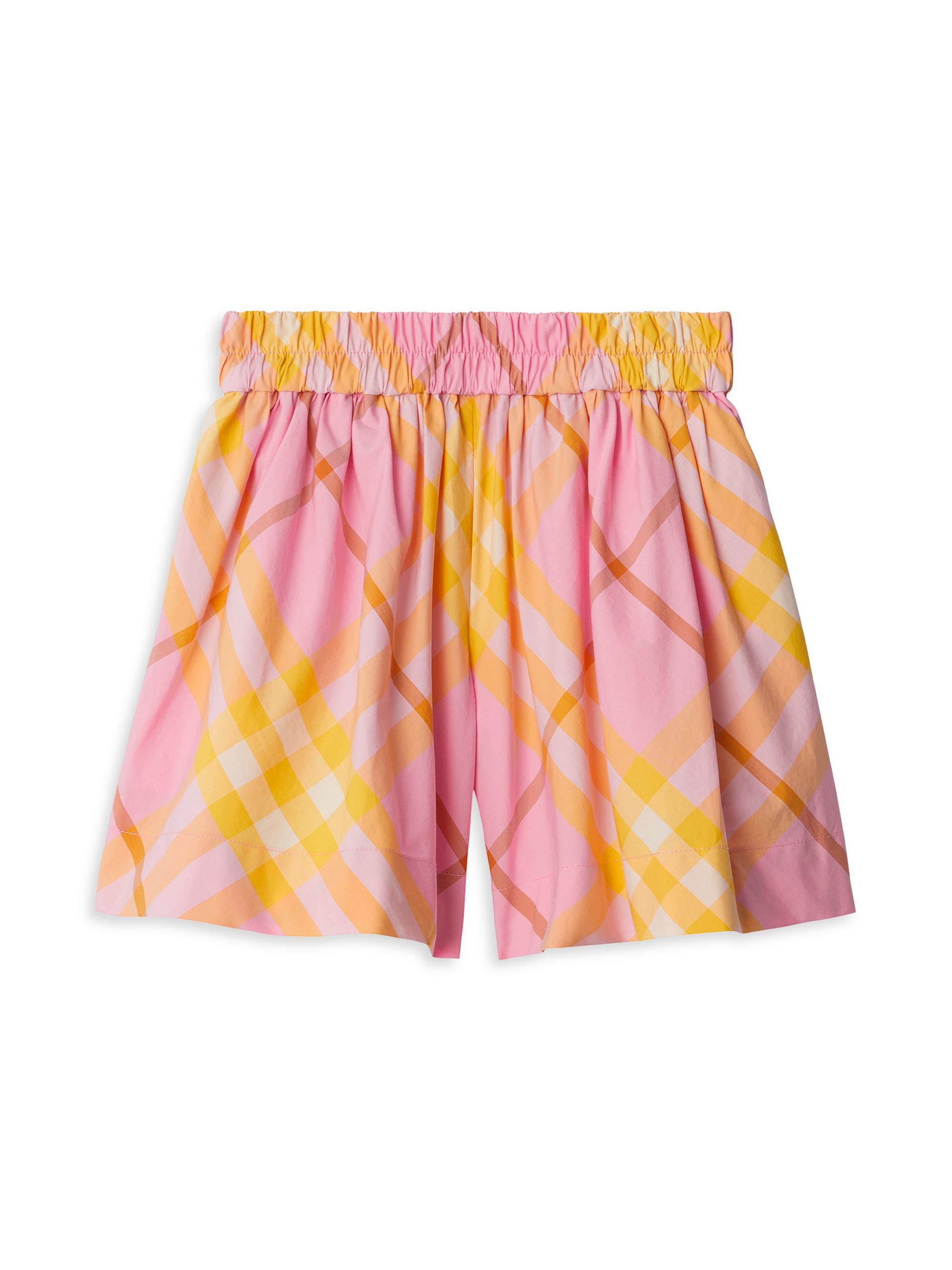 Burberry Baby Girl's,Little Girl's & Girl's Marcy Check Shorts - Carnation Pink Check