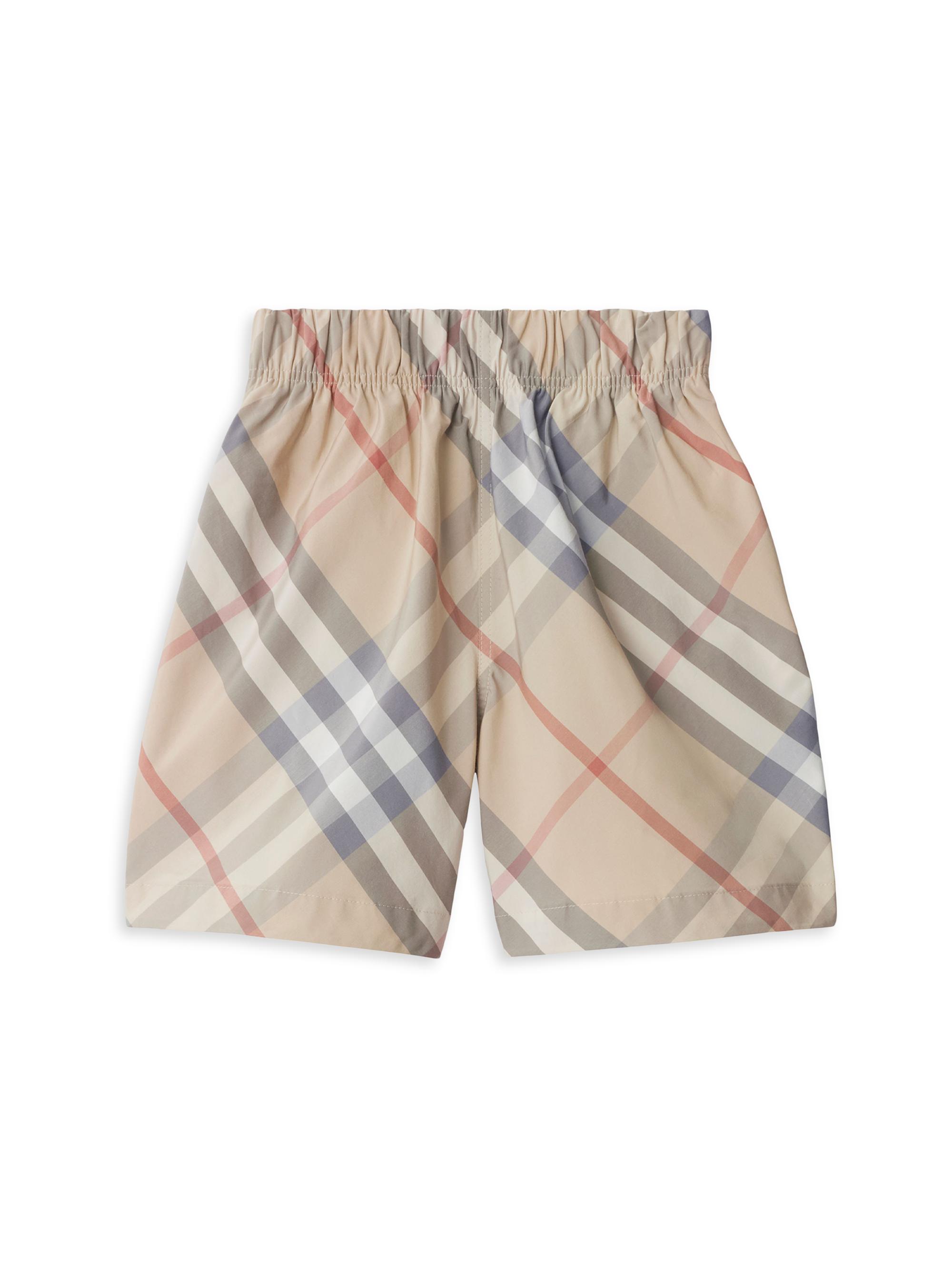 Little Boy's & Boy's Check Short-Sleeve Shirt