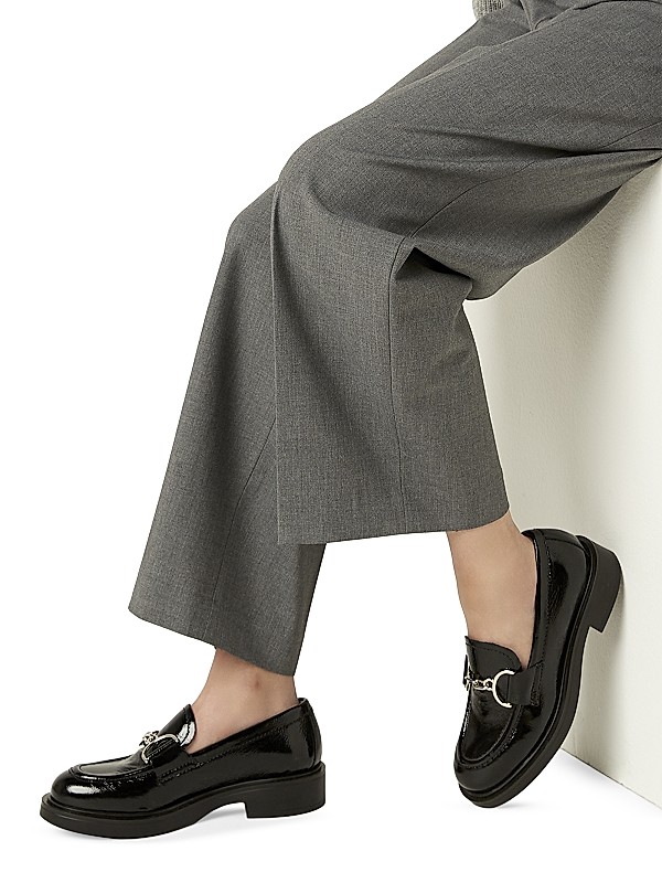 Shop La Canadienne Celine 35MM Horse-bit Patent Leather Shop La Canadienne Celine 35MM Horse-bit Patent Leather