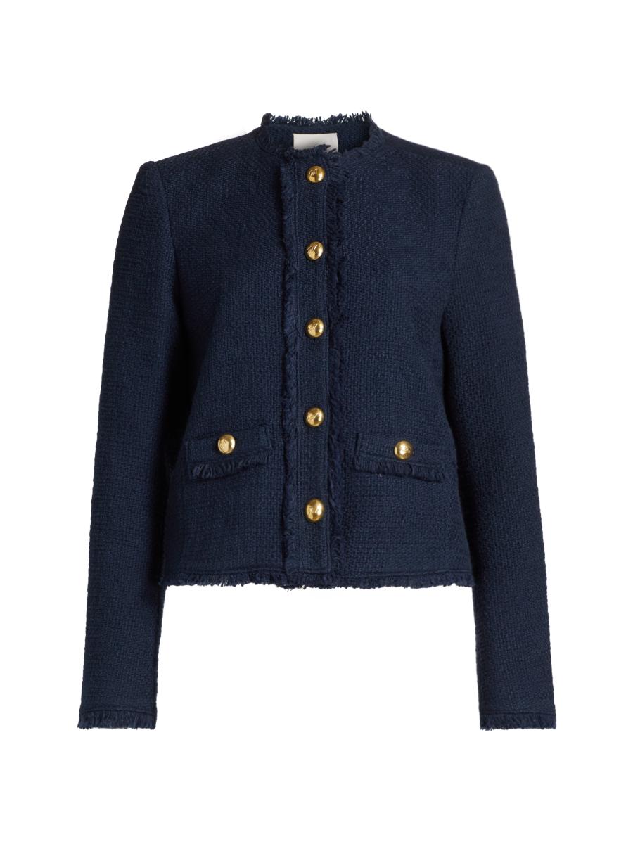 THE TOÉ  FIFTH AVENUE TWEED JACKET Fifth Avenue Short Sleeve Tweed Jacket – THE TOÉ